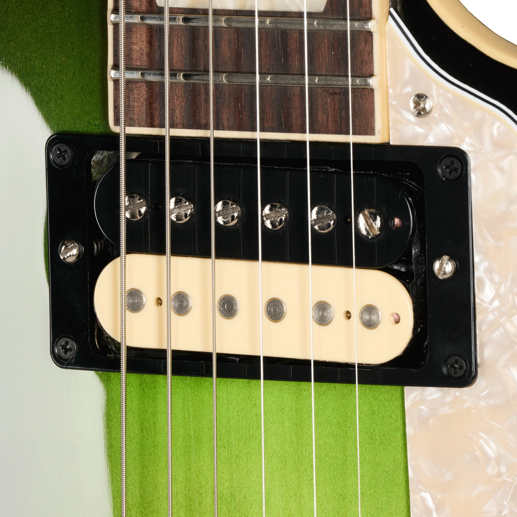 Gibson Mod™ Collection Les Paul Standard 60s, Ghoulescent Green Sunburst 13 Gibson Mod™ Collection Les Paul Standard 60s, Ghoulescent Green Sunburst