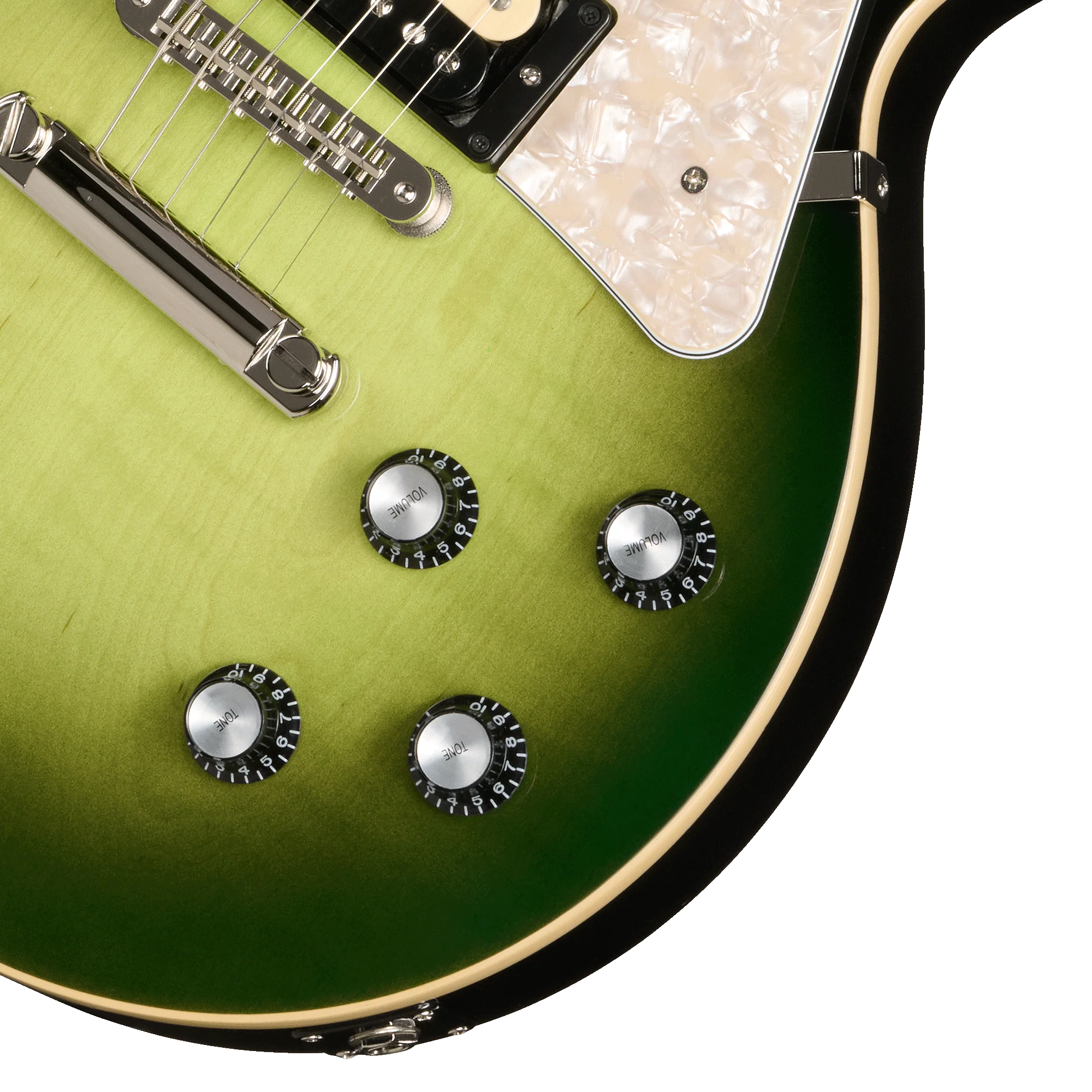 Gibson Mod™ Collection Les Paul Standard 60s, Ghoulescent Green Sunburst 8 Gibson Mod™ Collection Les Paul Standard 60s, Ghoulescent Green Sunburst