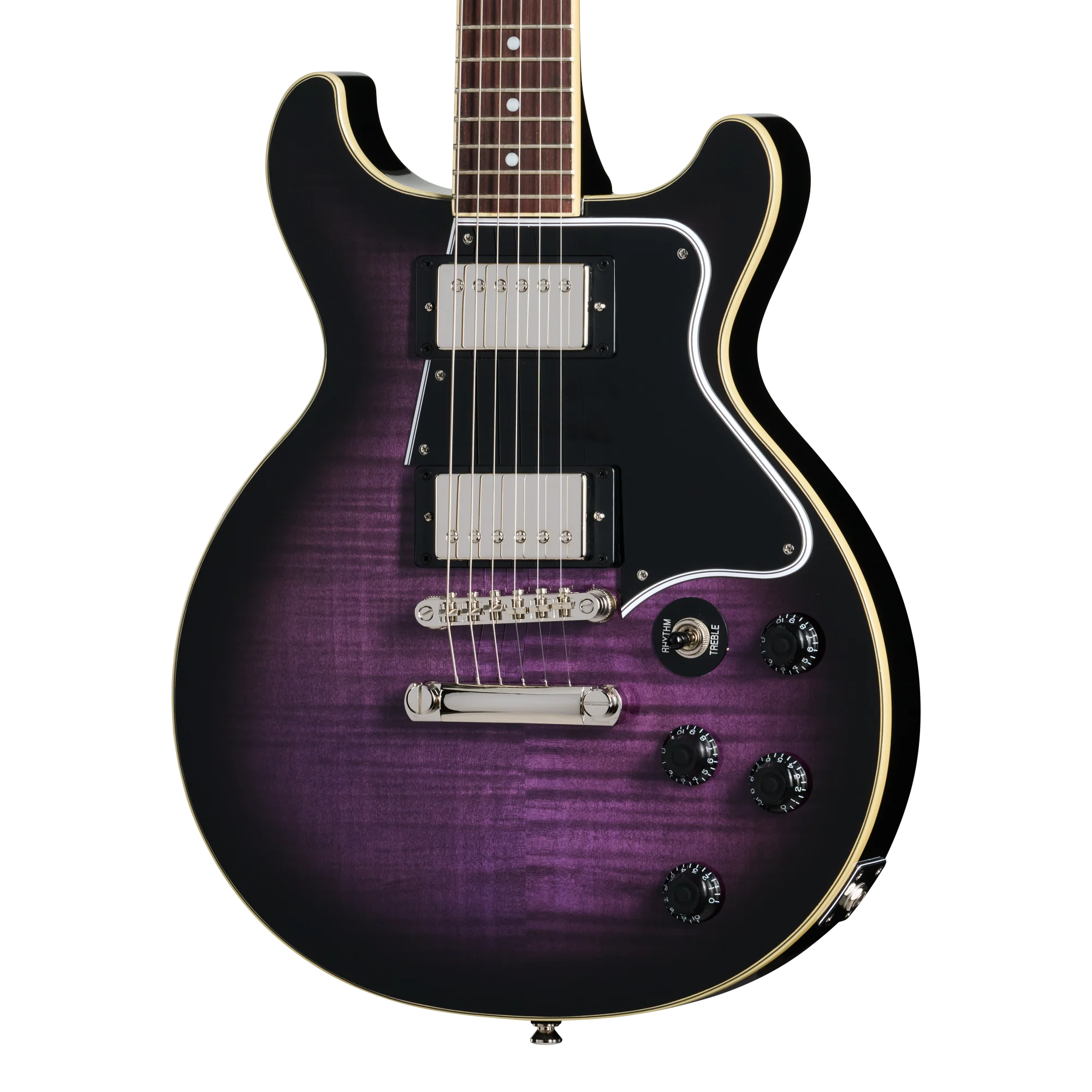 Epiphone Les Paul Special Double Cut Figured, Dark Purple Burst, Exclusive