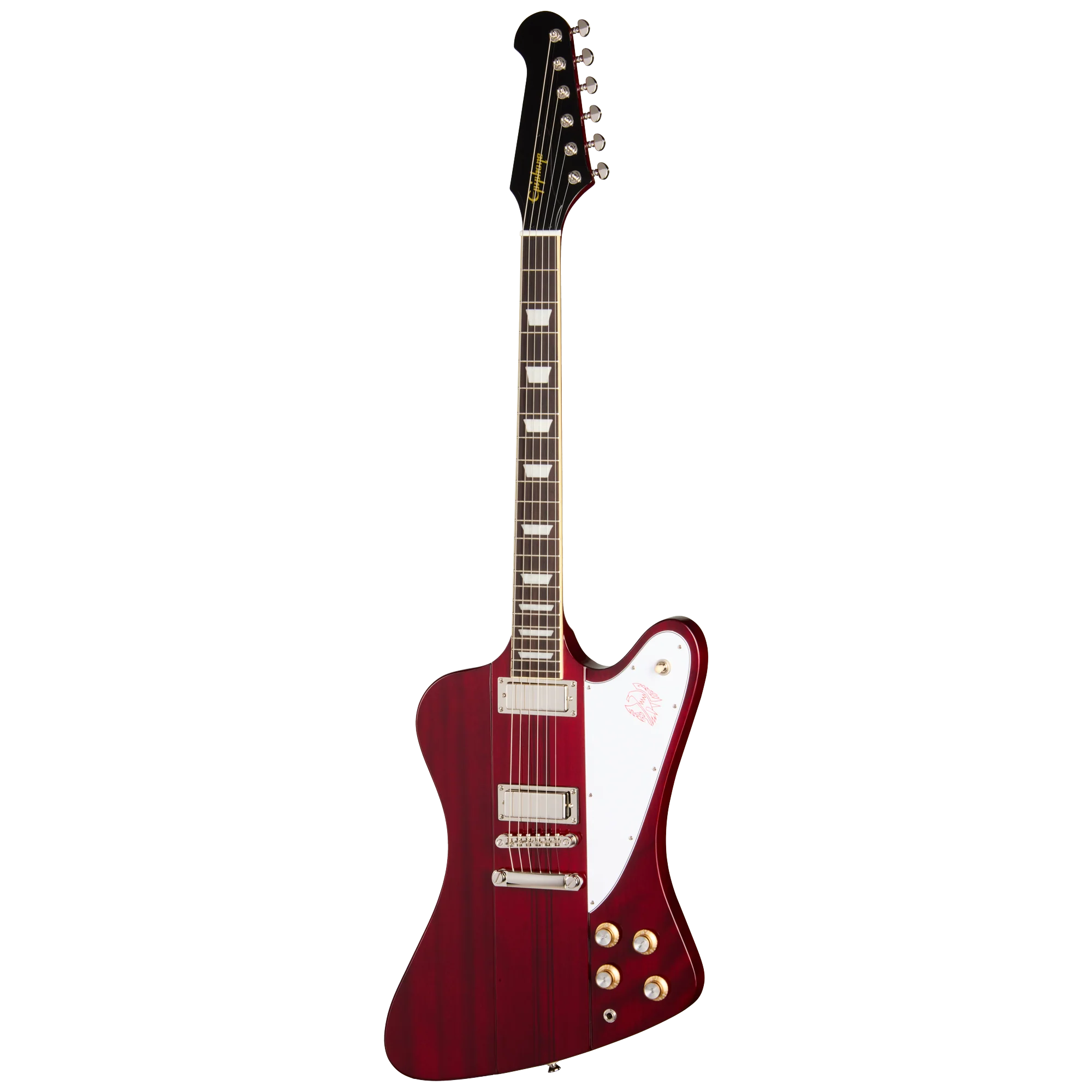 Epiphone Firebird, Wine Red 3 Epiphone Firebird, Wine Red