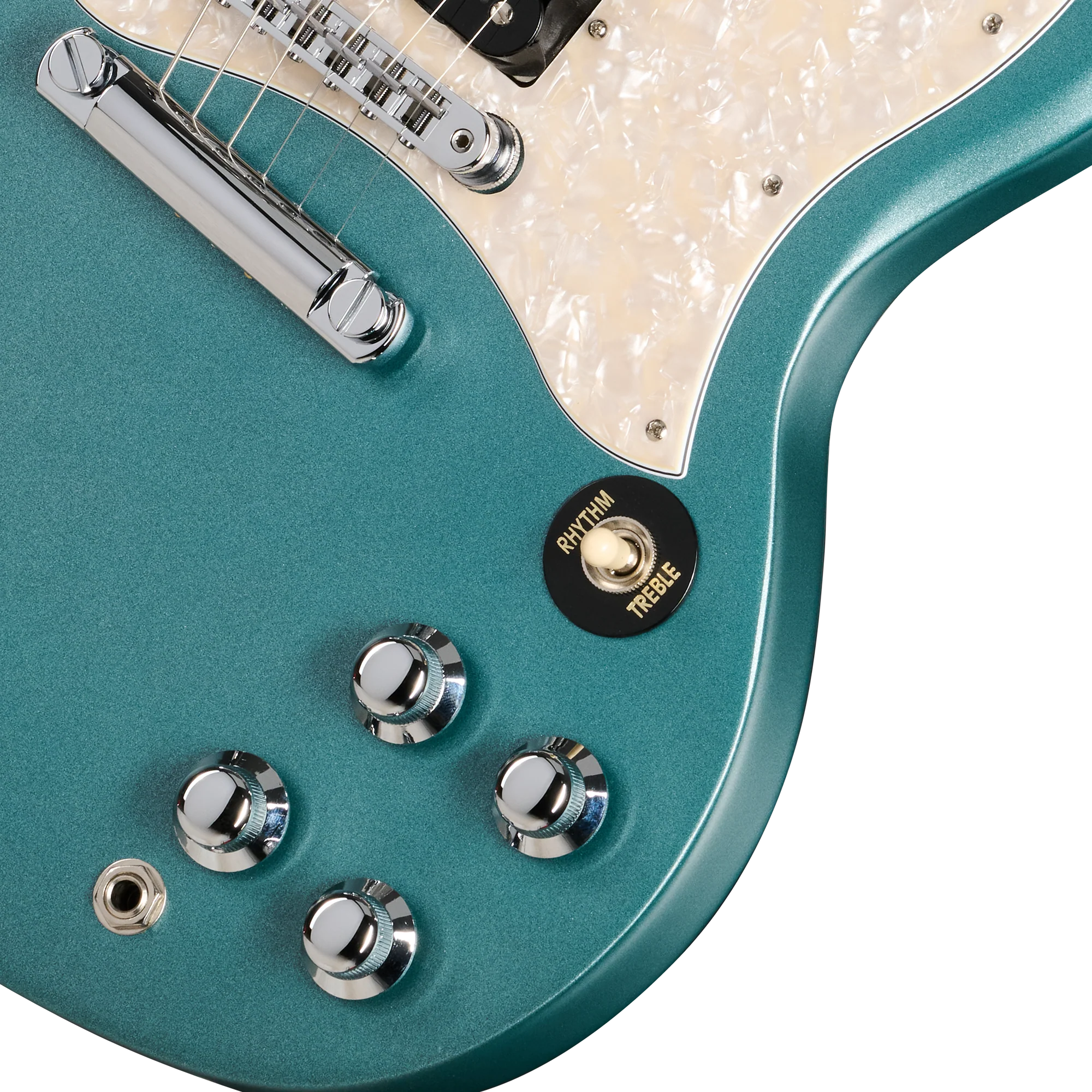 Gibson Mod™ Collection SG Standard, Space Invader Teal 8 Gibson Mod™ Collection SG Standard, Space Invader Teal
