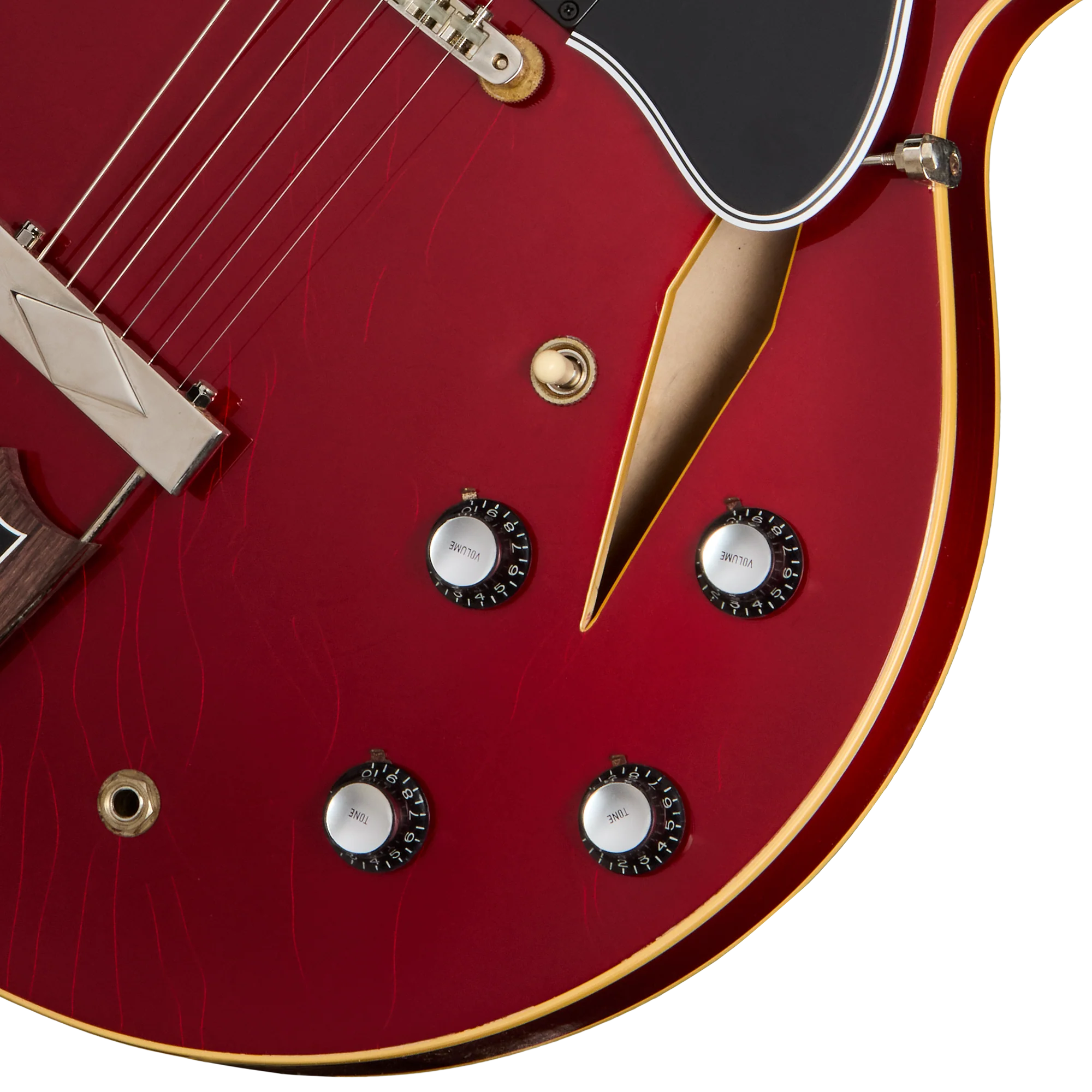 Gibson Custom 1964 Trini Lopez Standard Reissue, Ultra Light Aged, Sparkling Burgundy 8 Gibson Custom 1964 Trini Lopez Standard Reissue, Ultra Light Aged, Sparkling Burgundy