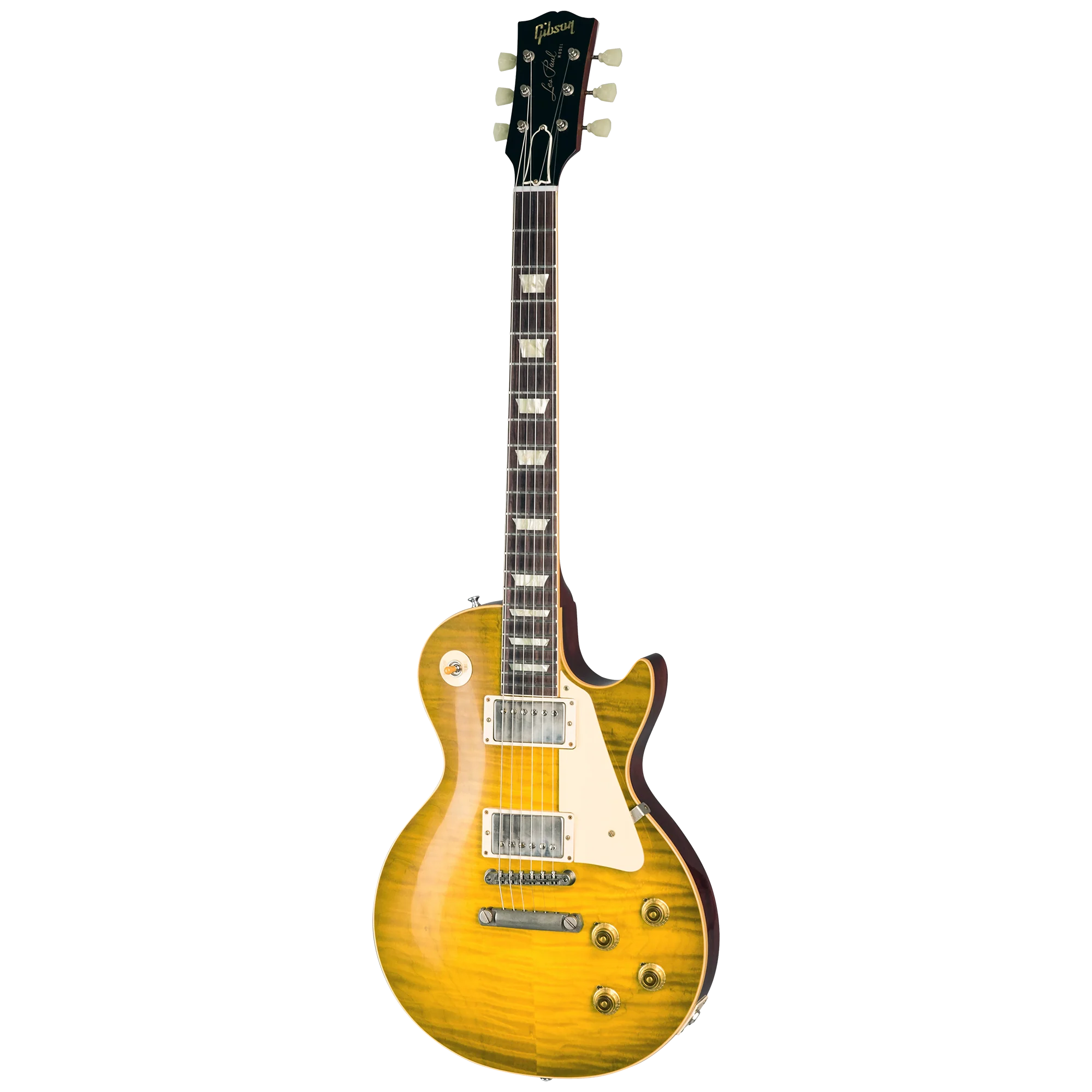 Gibson Custom 60th Anniversary 1959 Les Paul Standard, Green Lemon Fade 3 Gibson Custom 60th Anniversary 1959 Les Paul Standard, Green Lemon Fade