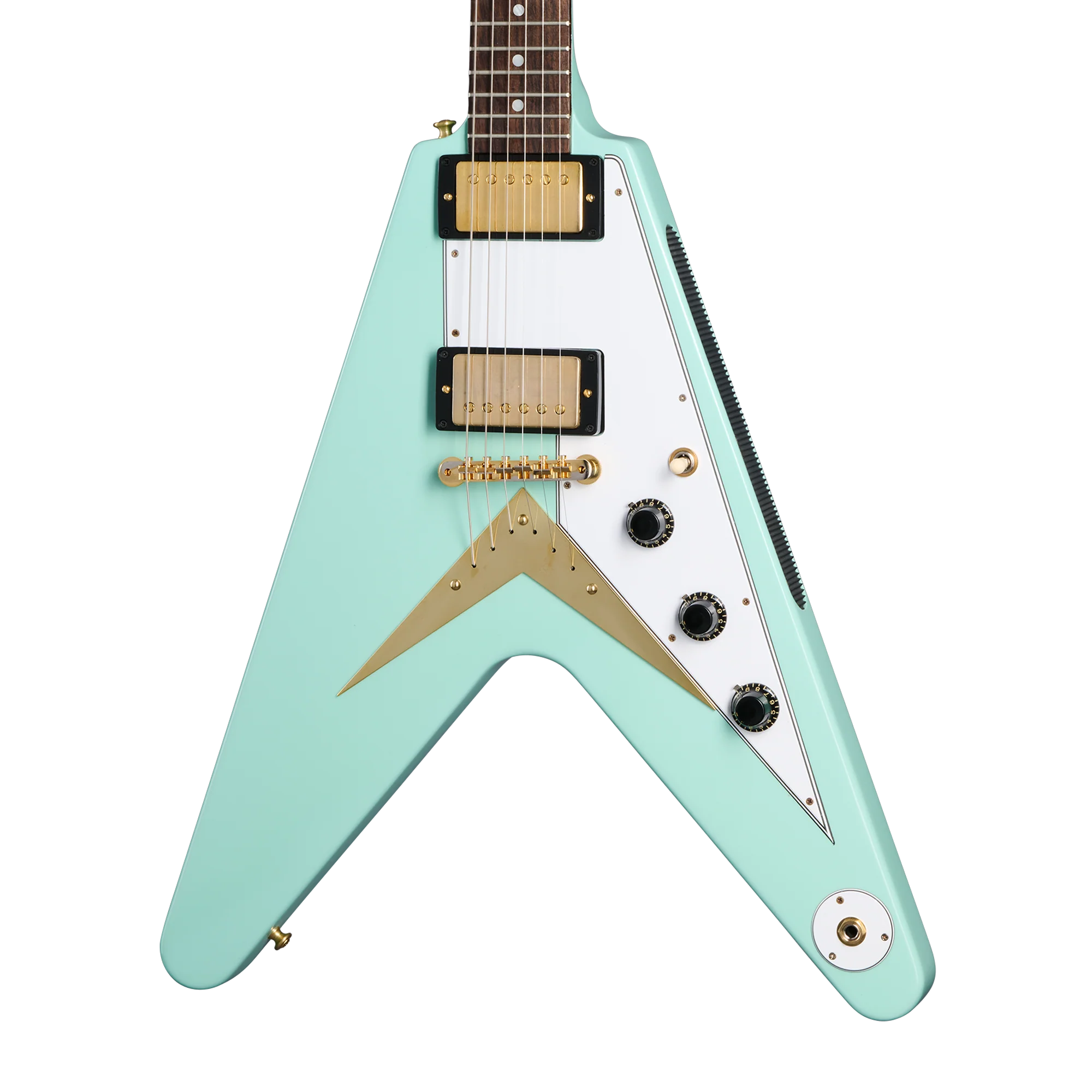Gibson Custom 1958 Korina Flying V Reissue, Kerry Green VOS