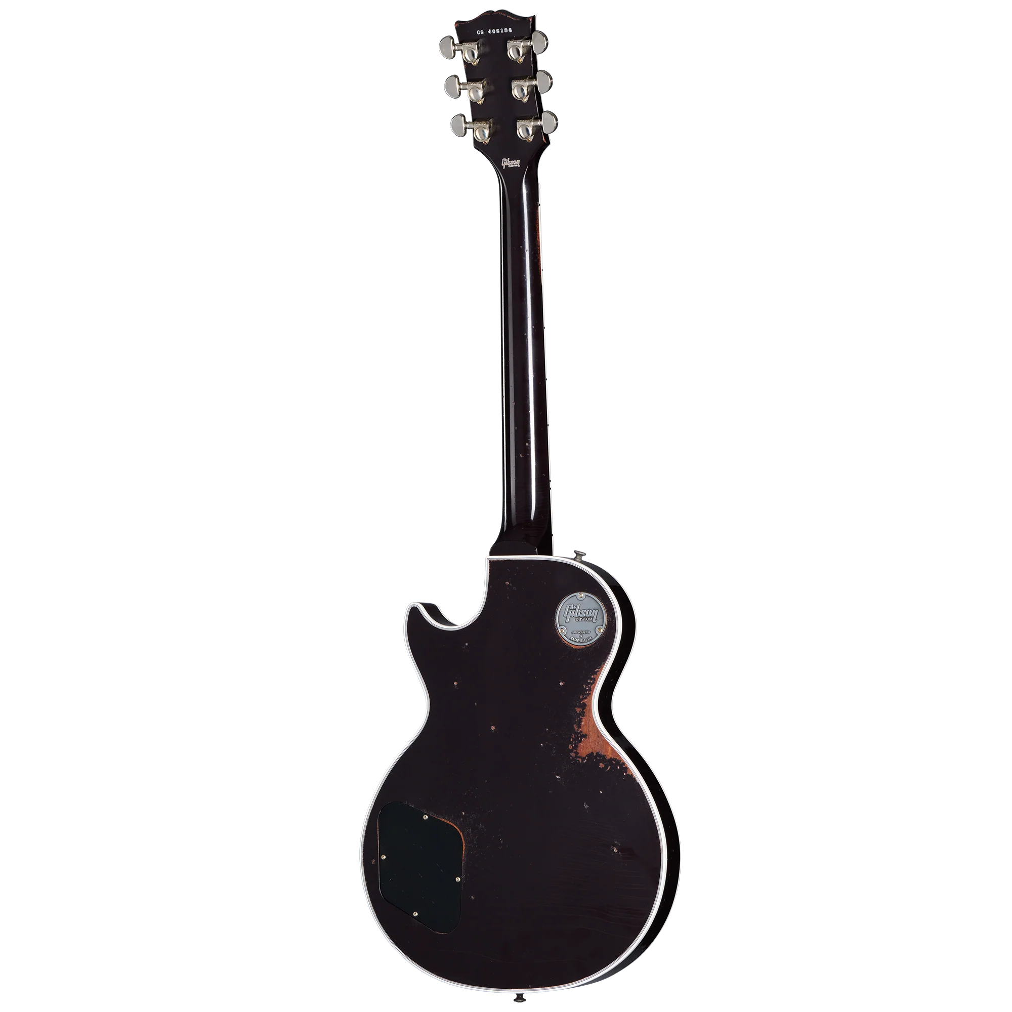Gibson Custom Les Paul Custom, Heavy Aged, Oxblood 5 Gibson Custom Les Paul Custom, Heavy Aged, Oxblood