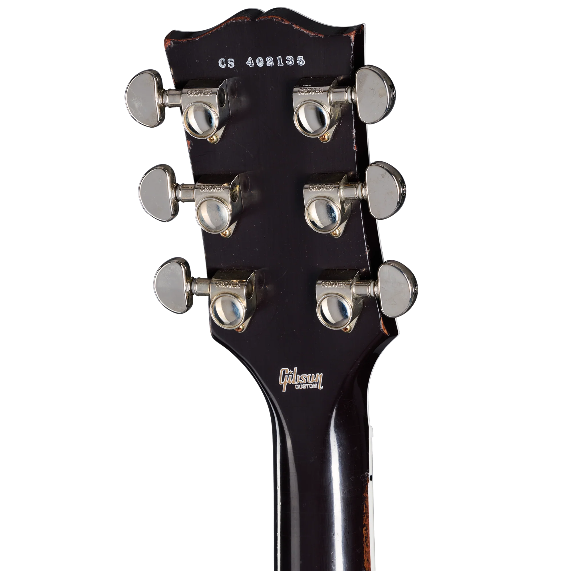 Gibson Custom Les Paul Custom, Heavy Aged, Oxblood 7 Gibson Custom Les Paul Custom, Heavy Aged, Oxblood