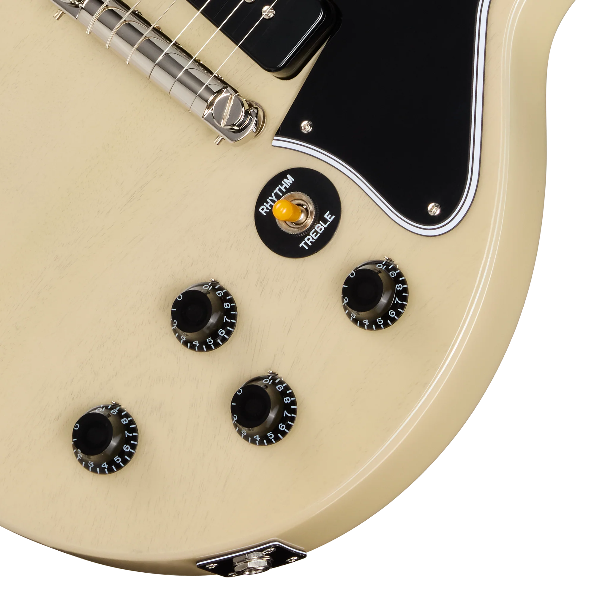 Epiphone IGC 1960 Les Paul Special Double Cut Reissue, TV White 8 Epiphone IGC 1960 Les Paul Special Double Cut Reissue, TV White