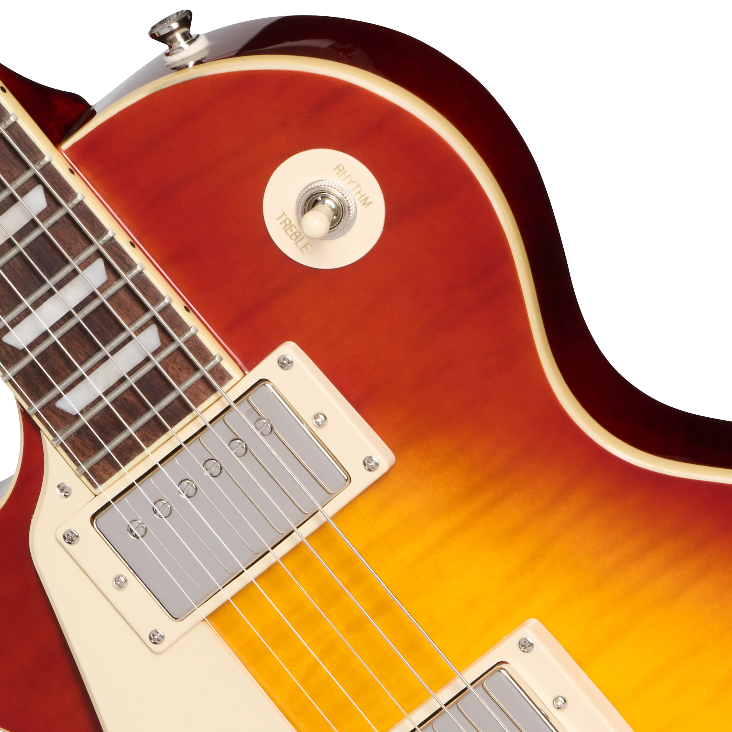 Epiphone Les Paul Standard 50s, Left-Handed, Washed Cherry Sunburst 7 Epiphone Les Paul Standard 50s, Left-Handed, Washed Cherry Sunburst
