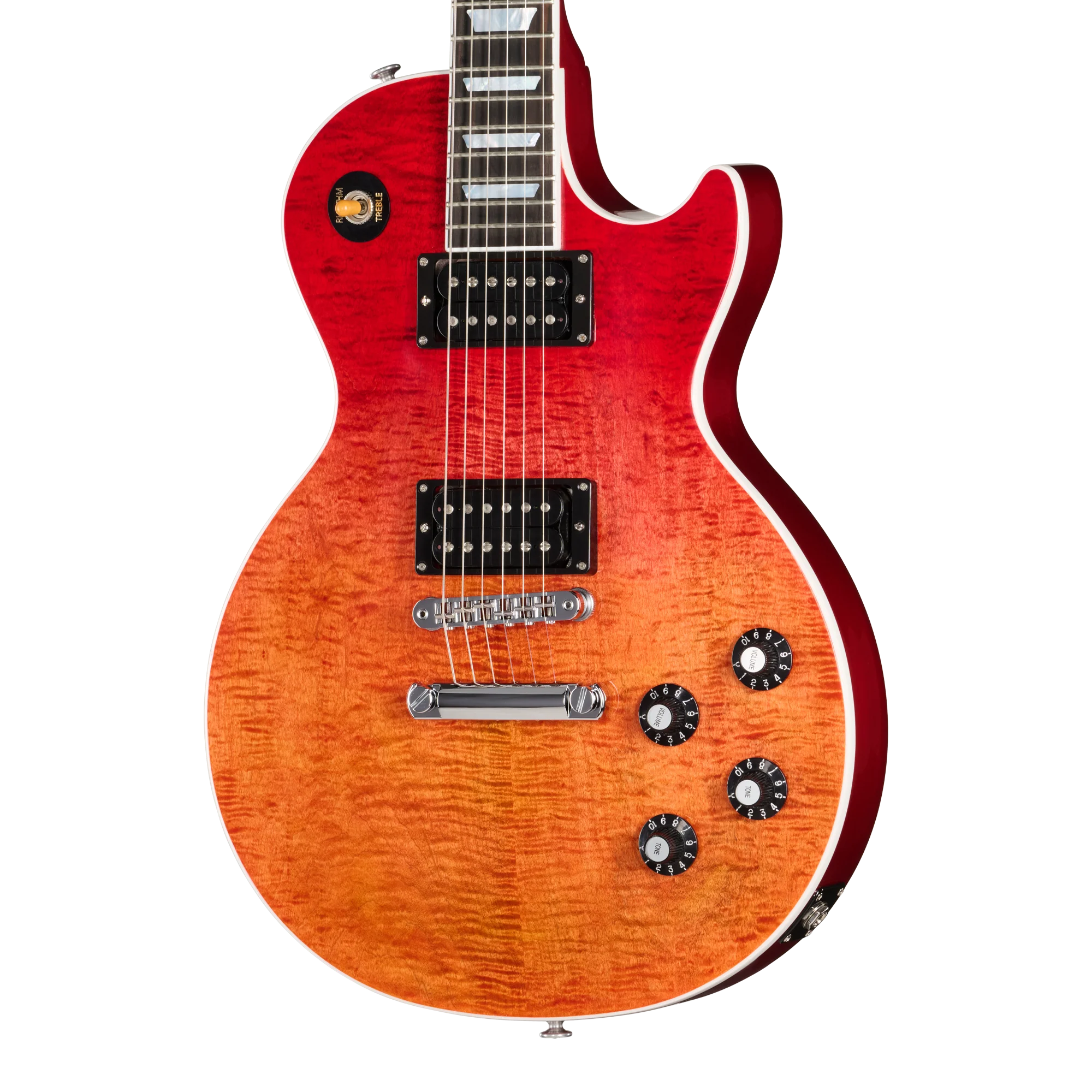 Gibson Mod™ Collection Les Paul Modern Figured, Molten Magma Fade