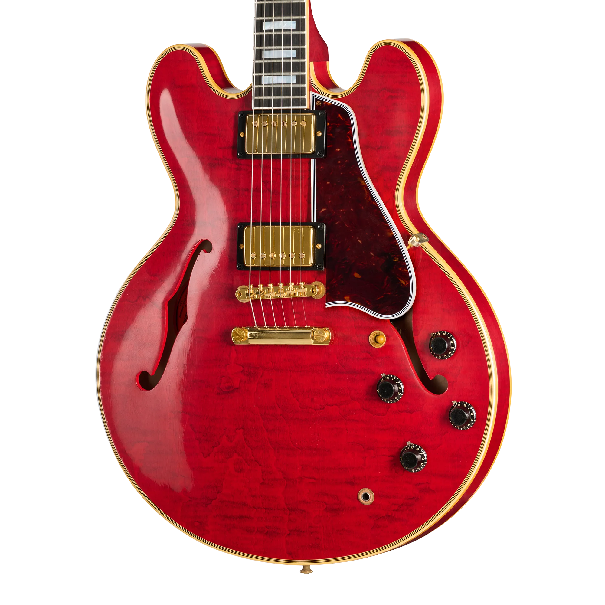 Gibson Custom LE 1960 ES-355 Reissue with Figured Maple, Light Aged, Sixties Cherry