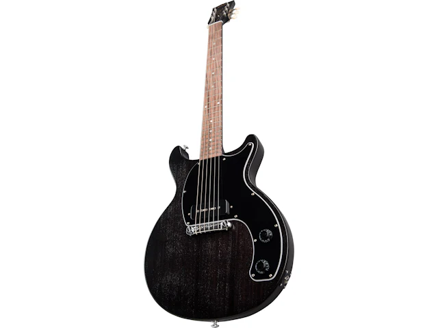 Gibson Les Paul Junior Tribute DC, Worn Ebony (Gibson Gig Bag Included) 10 Gibson Les Paul Junior Tribute DC, Worn Ebony (Gibson Gig Bag Included)