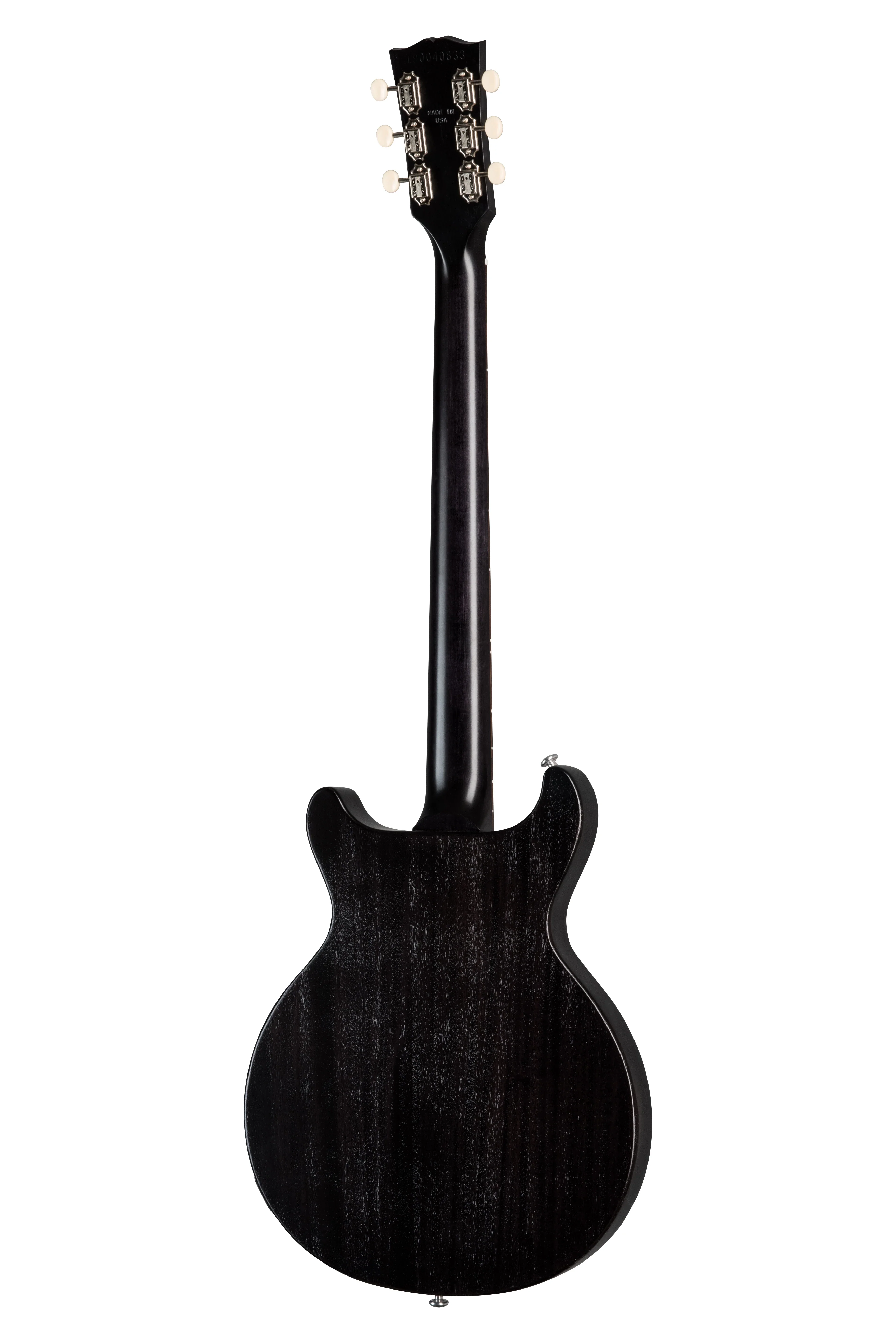 Gibson Les Paul Junior Tribute DC, Worn Ebony (Gibson Gig Bag Included) 2 Gibson Les Paul Junior Tribute DC, Worn Ebony (Gibson Gig Bag Included)