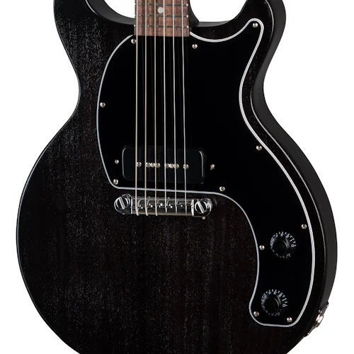 Gibson Les Paul Junior Tribute DC, Worn Ebony (Gibson Gig Bag Included) 4 Gibson Les Paul Junior Tribute DC, Worn Ebony (Gibson Gig Bag Included)