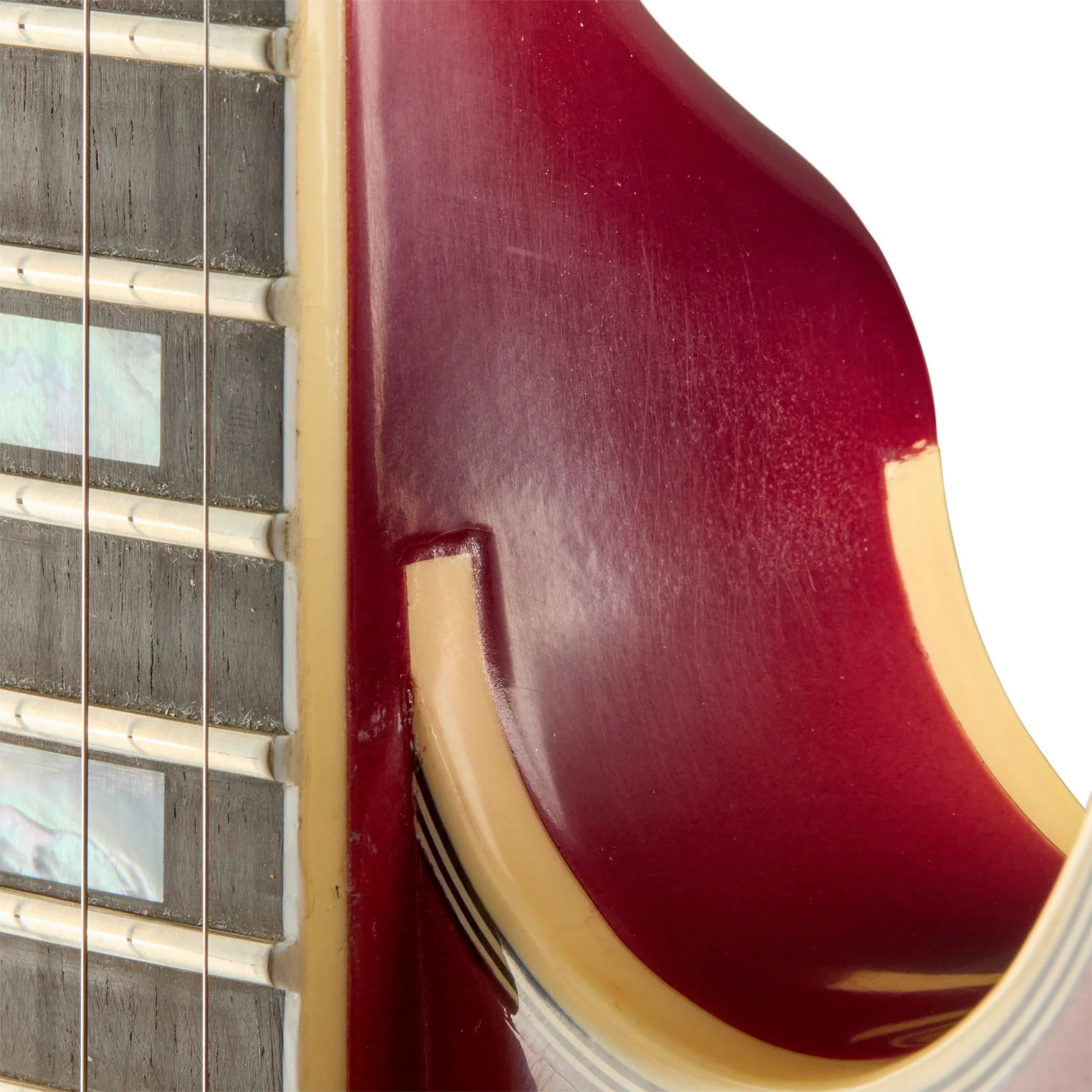Gibson Mod™ Collection 1959 ES-355 Reissue, Cranberry Blush 11 Gibson Mod™ Collection 1959 ES-355 Reissue, Cranberry Blush