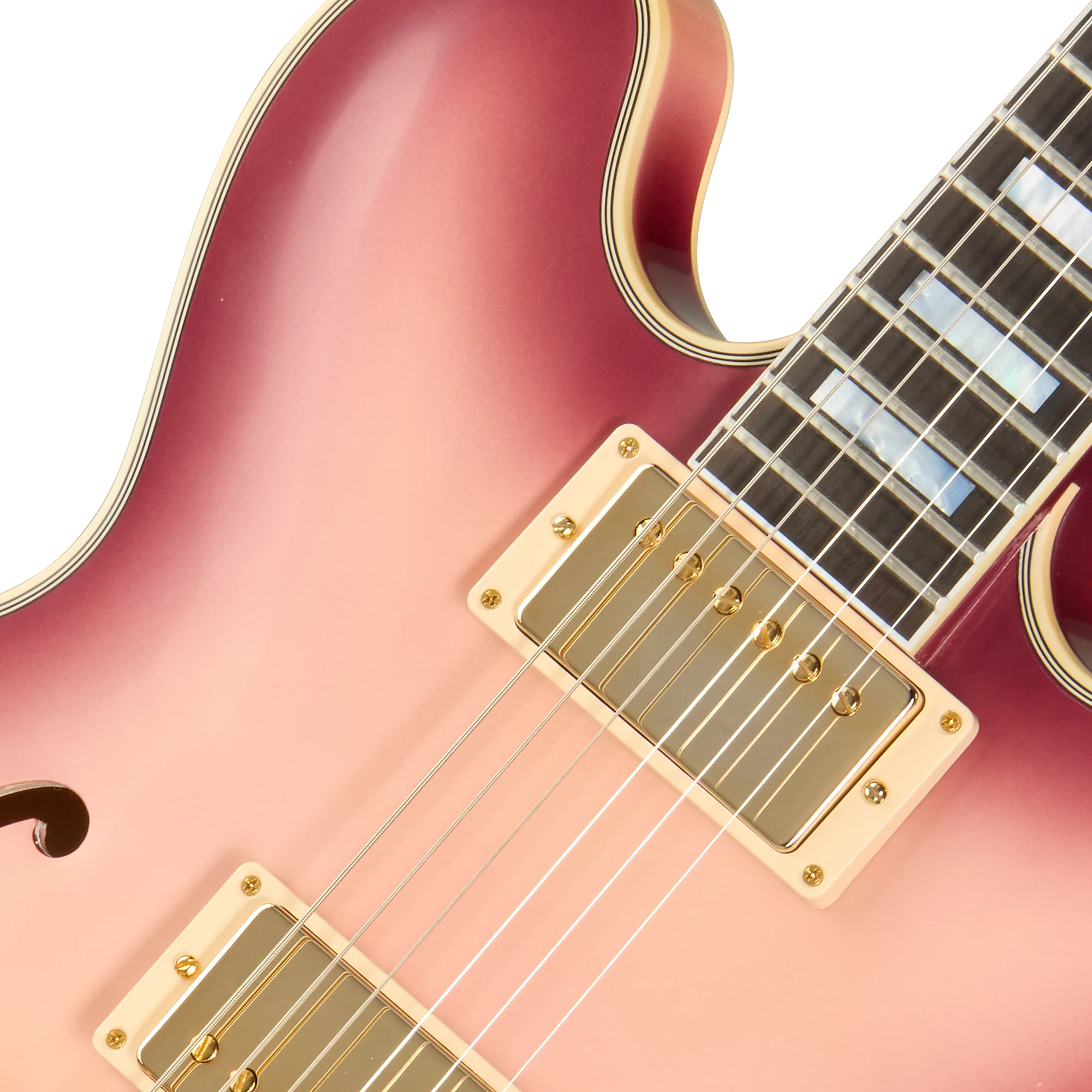 Gibson Mod™ Collection 1959 ES-355 Reissue, Cranberry Blush 7 Gibson Mod™ Collection 1959 ES-355 Reissue, Cranberry Blush