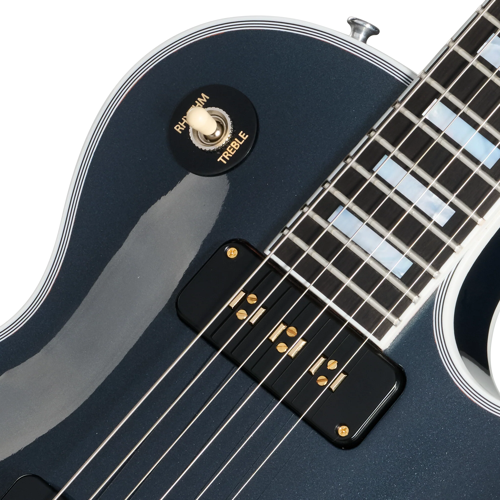 Gibson Mod™ Collection 1954 Les Paul Custom Reissue, Gray Arsenic 7 Gibson Mod™ Collection 1954 Les Paul Custom Reissue, Gray Arsenic