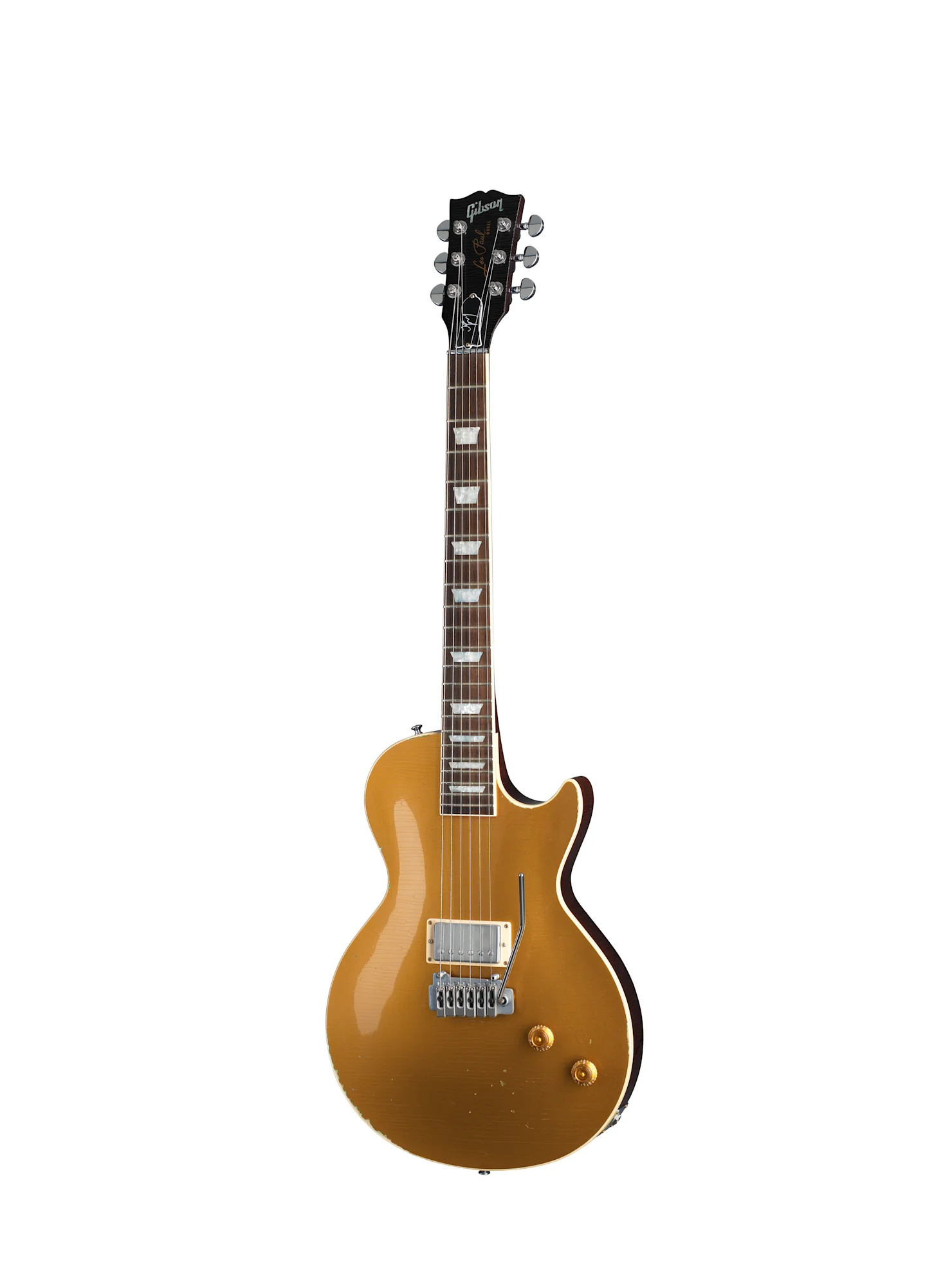 Gibson Custom Joe Perry "Gold Rush" Les Paul Axcess, Aged Antique Gold (Aged Brown/Pink Reissue 5-Latch Case Included) 1 Gibson Custom Joe Perry "Gold Rush" Les Paul Axcess, Aged Antique Gold (Aged Brown/Pink Reissue 5-Latch Case Included)