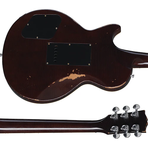 Gibson Custom Joe Perry "Gold Rush" Les Paul Axcess, Aged Antique Gold (Aged Brown/Pink Reissue 5-Latch Case Included) 6 Gibson Custom Joe Perry "Gold Rush" Les Paul Axcess, Aged Antique Gold (Aged Brown/Pink Reissue 5-Latch Case Included)