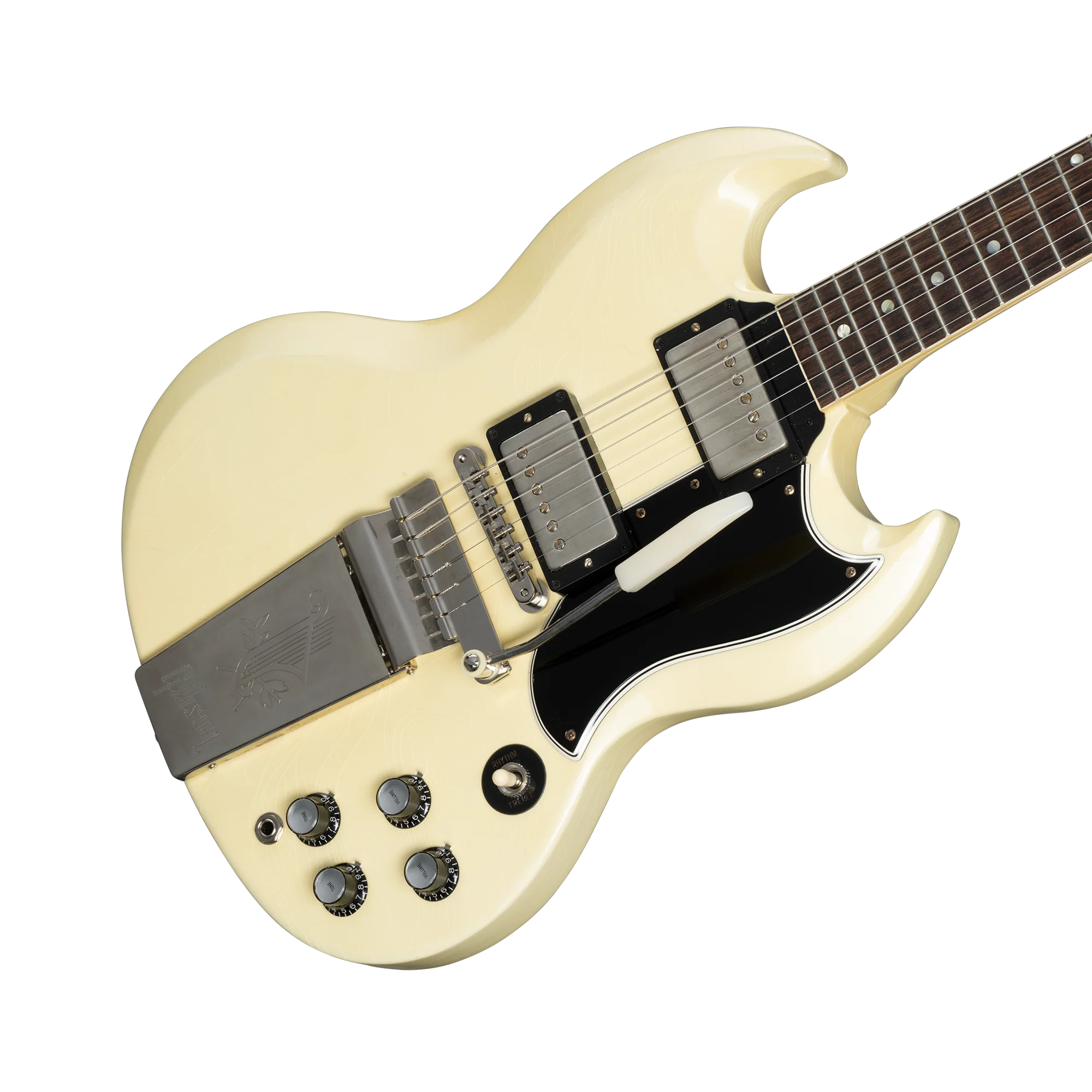 Gibson Custom 1963 SG Special Reissue, Ultra Light Aged, Classic White 7 Gibson Custom 1963 SG Special Reissue, Ultra Light Aged, Classic White