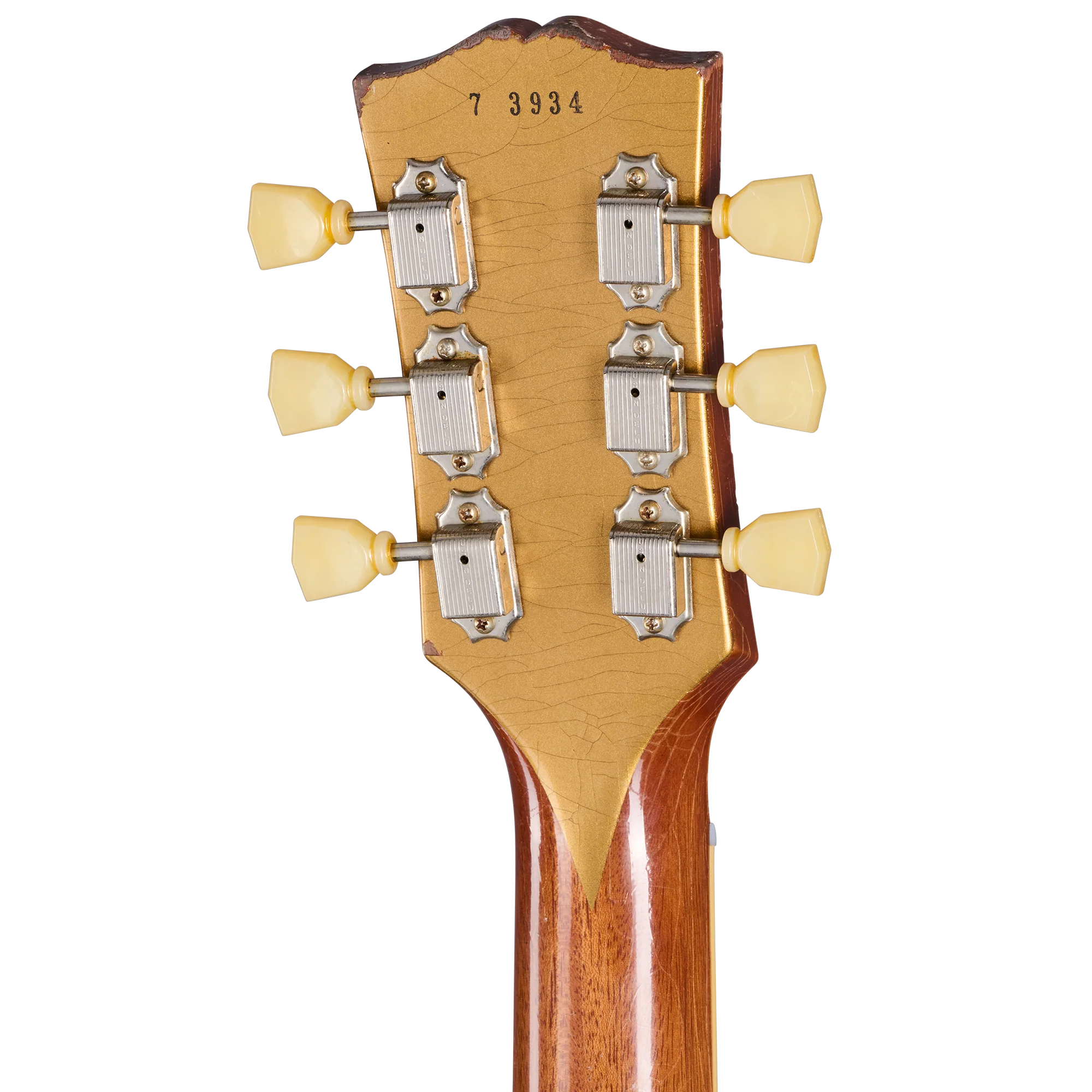 Gibson Custom 1957 Les Paul Standard Reissue, Heavy Aged, Double Gold 7 Gibson Custom 1957 Les Paul Standard Reissue, Heavy Aged, Double Gold