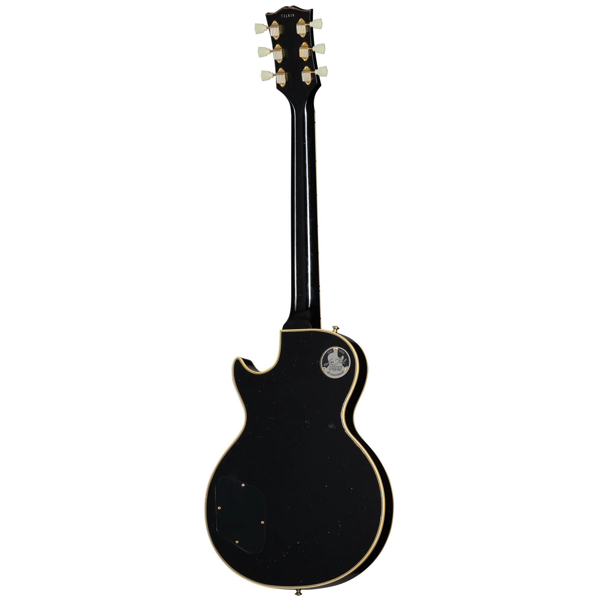 Gibson Custom 1957 Les Paul Custom Reissue 3-Pickup, Light Aged, Ebony 4 Gibson Custom 1957 Les Paul Custom Reissue 3-Pickup, Light Aged, Ebony