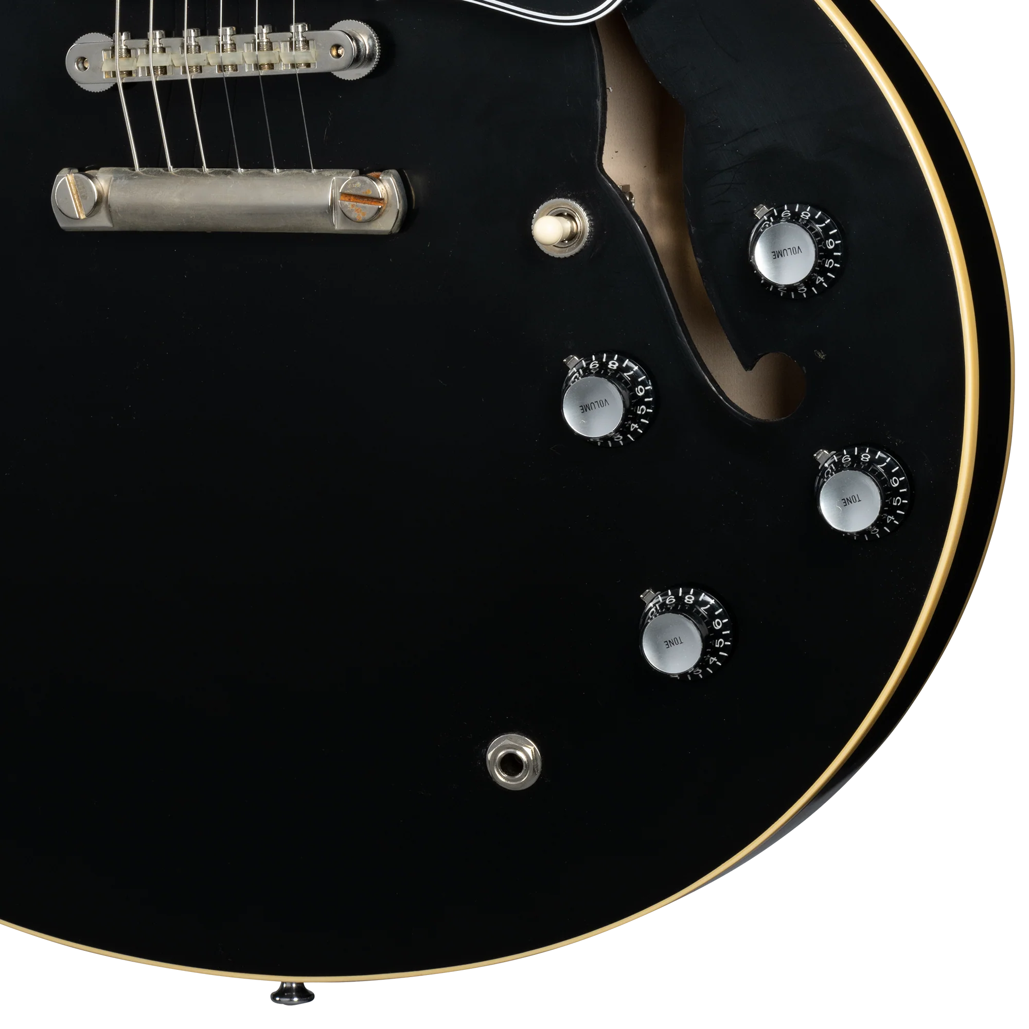 Gibson Custom 1964 ES-335 Reissue, Ebony VOS 8 Gibson Custom 1964 ES-335 Reissue, Ebony VOS