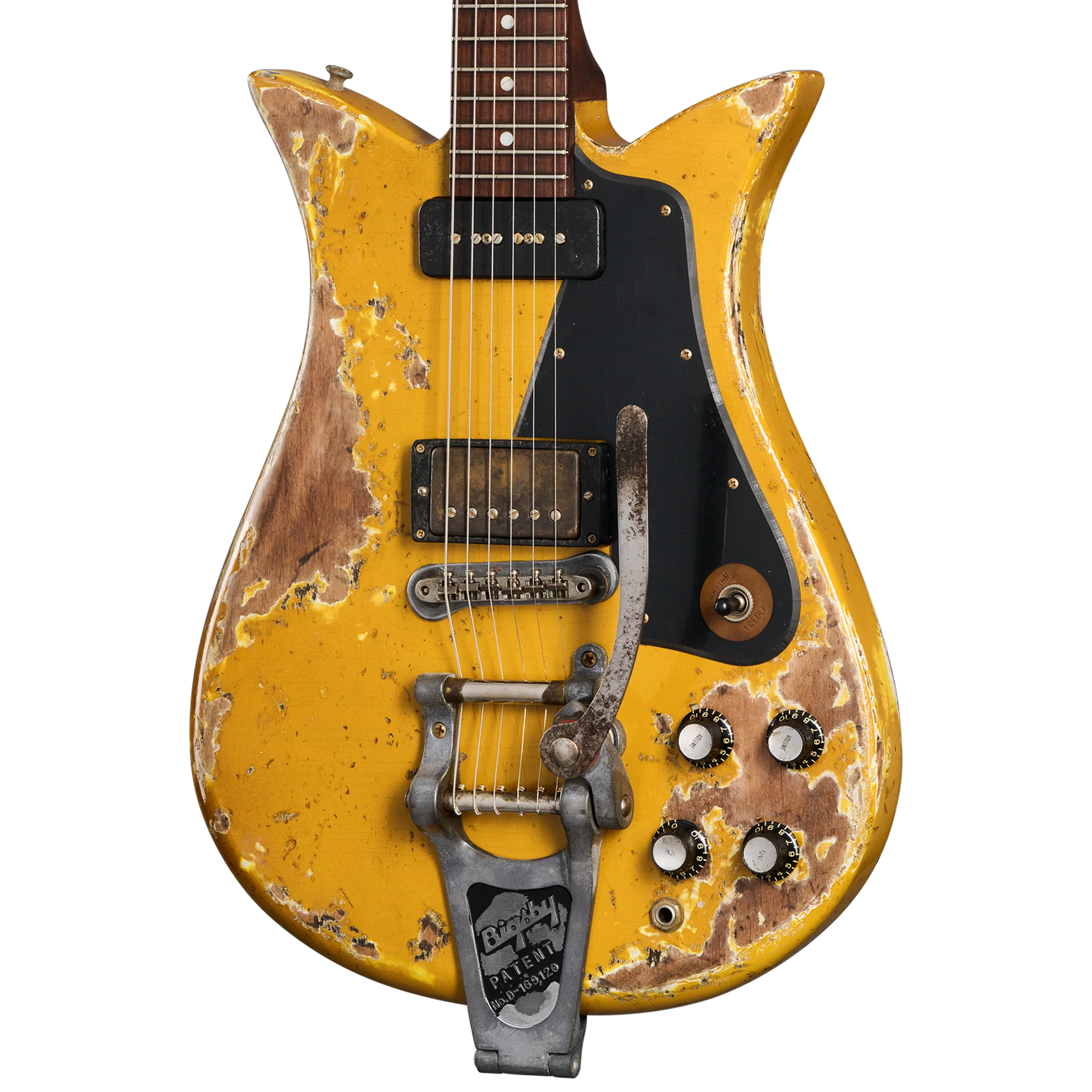 Gibson Custom Leo Scala Theodore Retroliner, TV Yellow