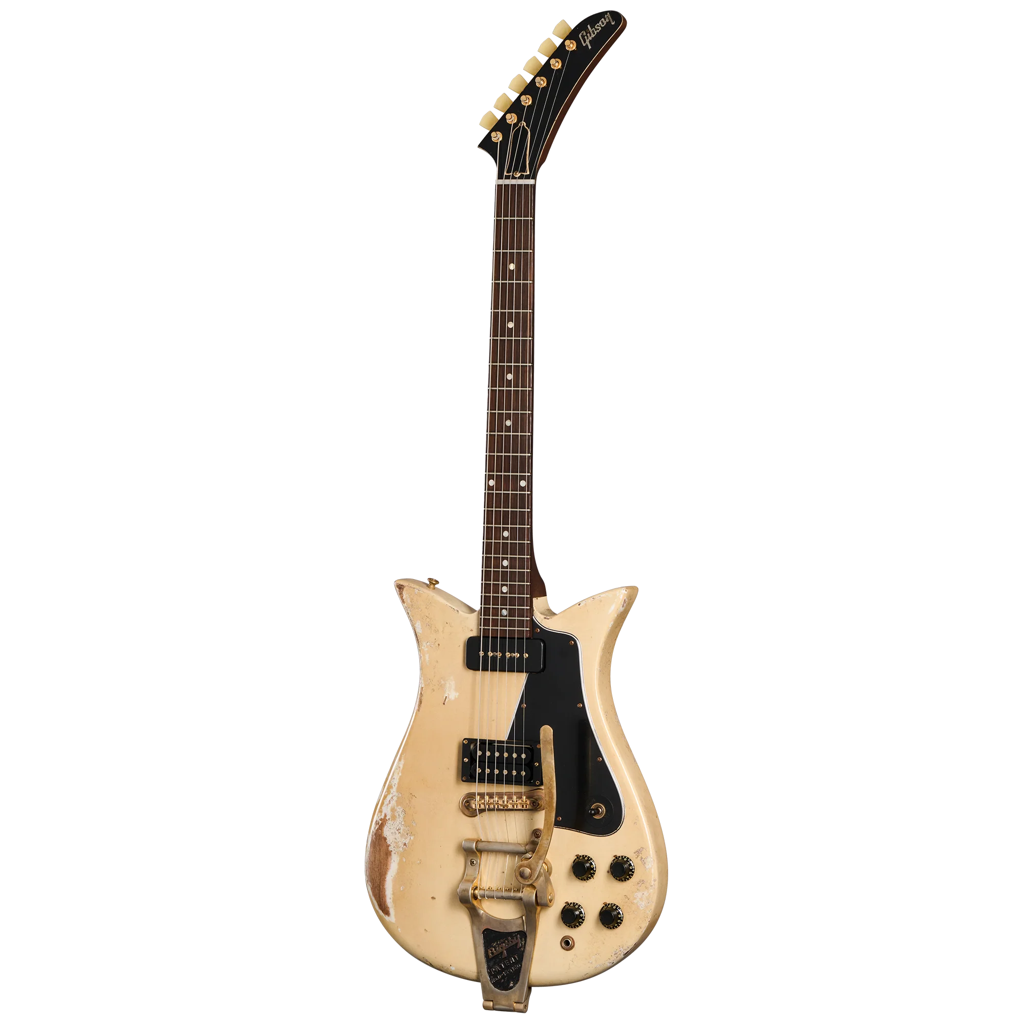 Gibson Custom Leo Scala Theodore Retroliner – Macchiato White, Macchiato White 3 Gibson Custom Leo Scala Theodore Retroliner – Macchiato White, Macchiato White