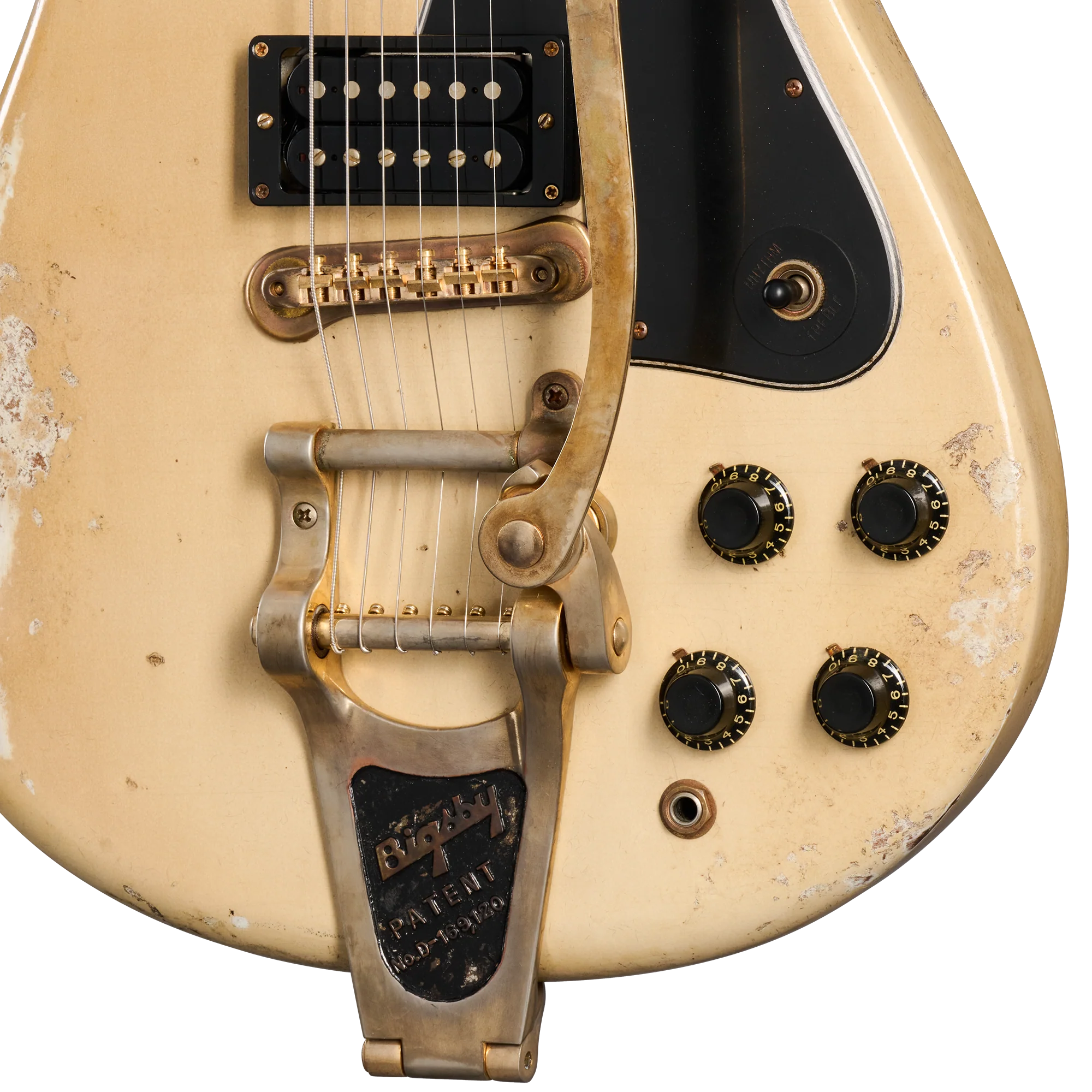 Gibson Custom Leo Scala Theodore Retroliner – Macchiato White, Macchiato White 8 Gibson Custom Leo Scala Theodore Retroliner – Macchiato White, Macchiato White