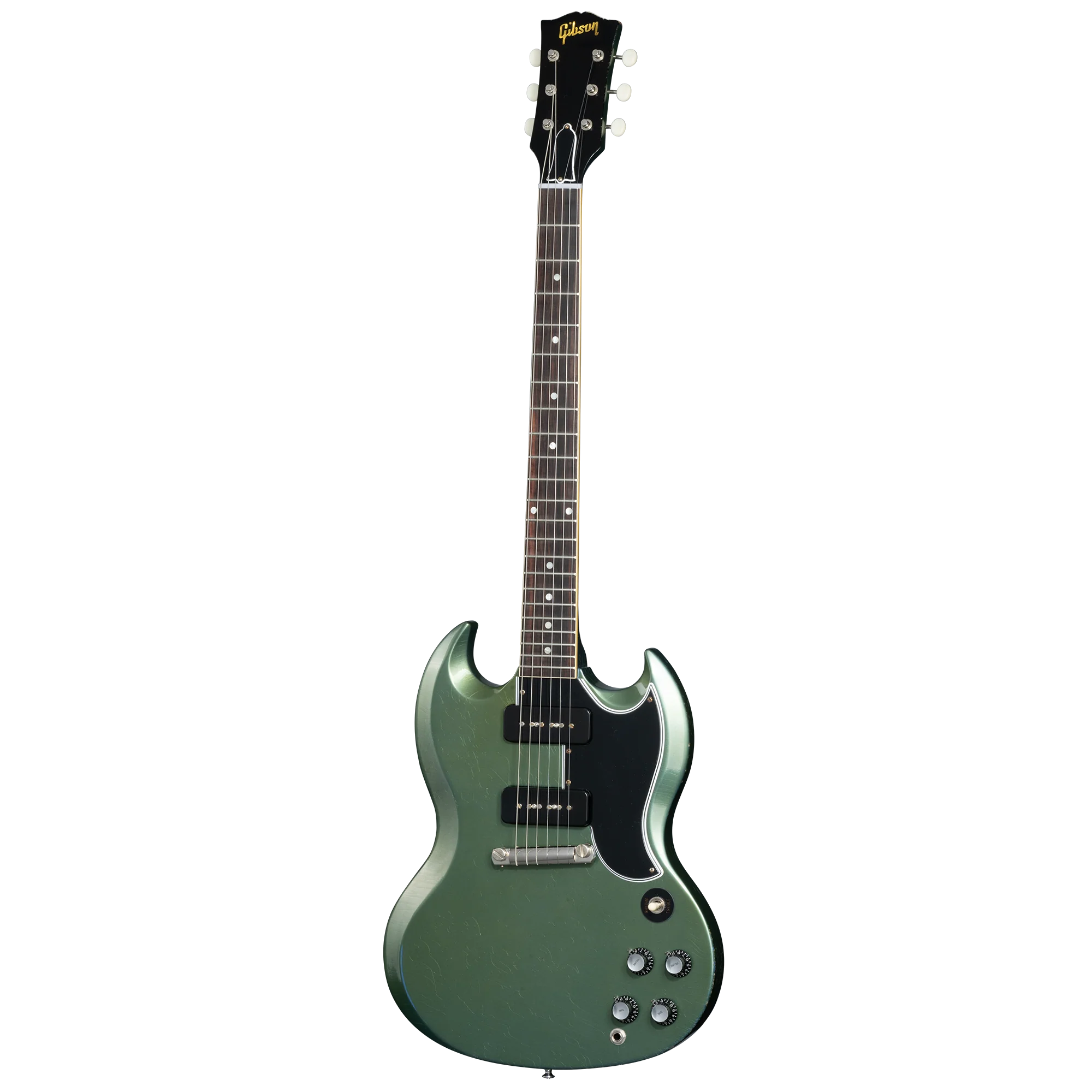 Gibson Custom 1963 SG Special Reissue, Light Aged, Antique Pelham Blue 2 Gibson Custom 1963 SG Special Reissue, Light Aged, Antique Pelham Blue