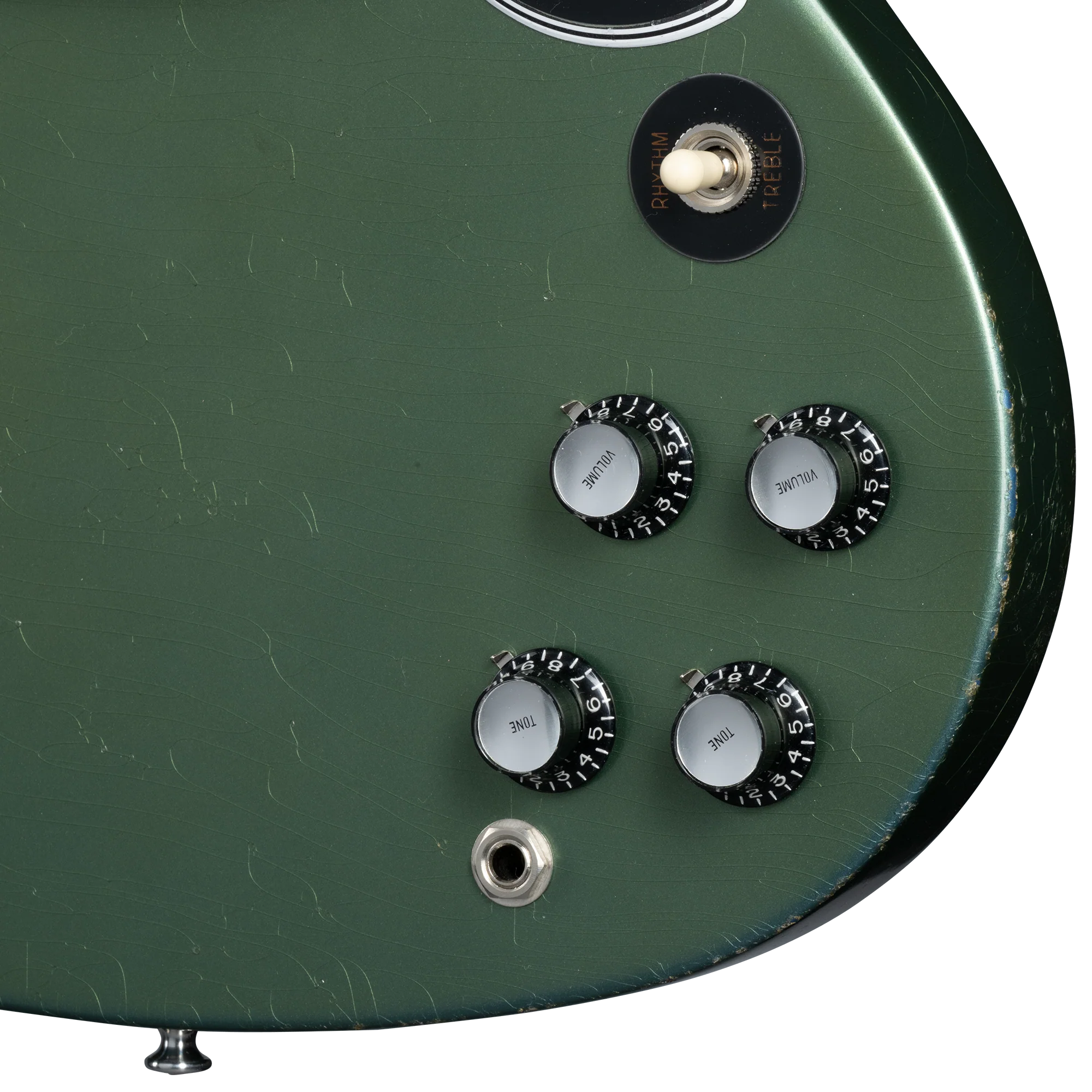 Gibson Custom 1963 SG Special Reissue, Light Aged, Antique Pelham Blue 5 Gibson Custom 1963 SG Special Reissue, Light Aged, Antique Pelham Blue