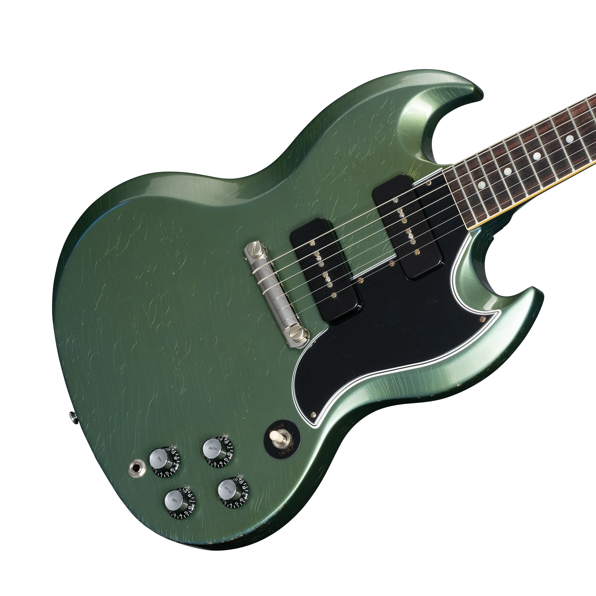 Gibson Custom 1963 SG Special Reissue, Light Aged, Antique Pelham Blue 6 Gibson Custom 1963 SG Special Reissue, Light Aged, Antique Pelham Blue