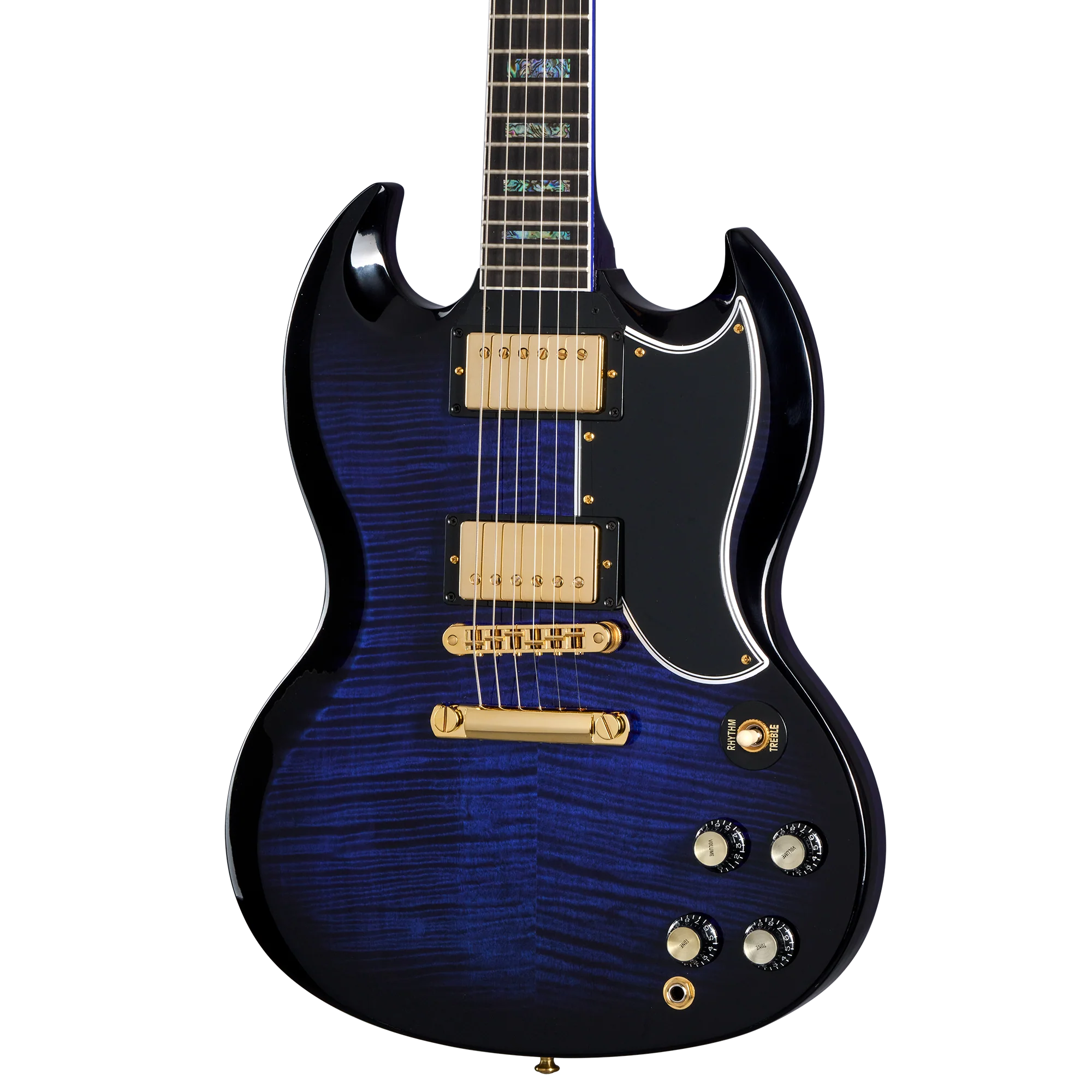 Gibson Custom SG Custom Figured 2-Pickup, Exclusive, Blue Widow