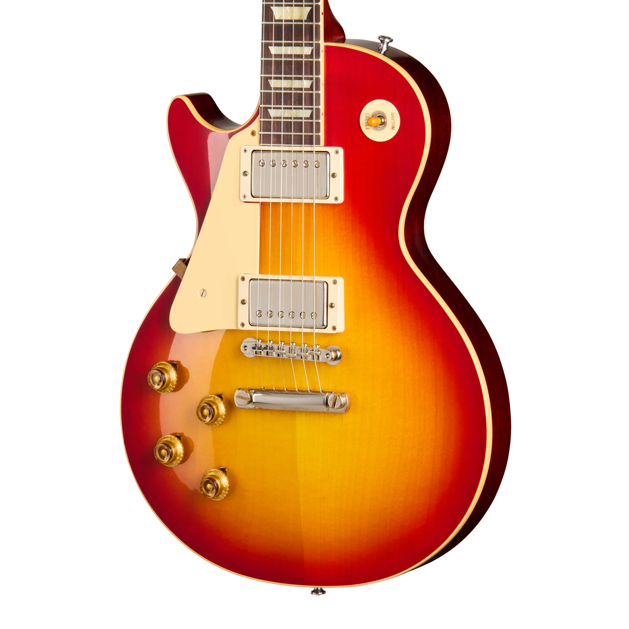 Gibson Custom 1958 Les Paul Standard Reissue, Left-Handed, VOS, Washed Cherry Sunburst 1 Gibson Custom 1958 Les Paul Standard Reissue, Left-Handed, VOS, Washed Cherry Sunburst