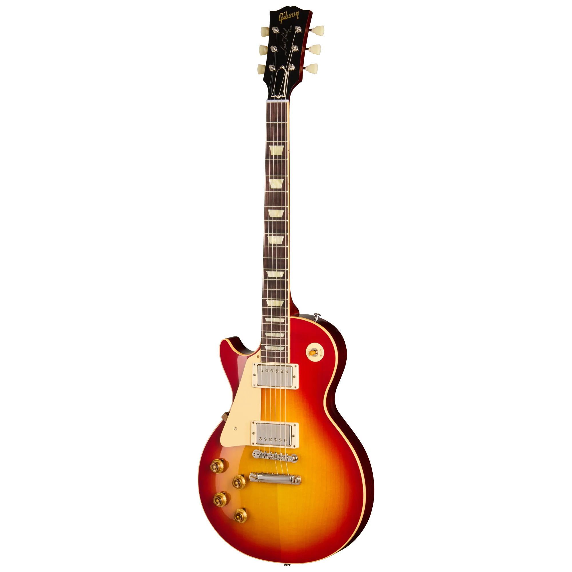 Gibson Custom 1958 Les Paul Standard Reissue, Left-Handed, VOS, Washed Cherry Sunburst 3 Gibson Custom 1958 Les Paul Standard Reissue, Left-Handed, VOS, Washed Cherry Sunburst