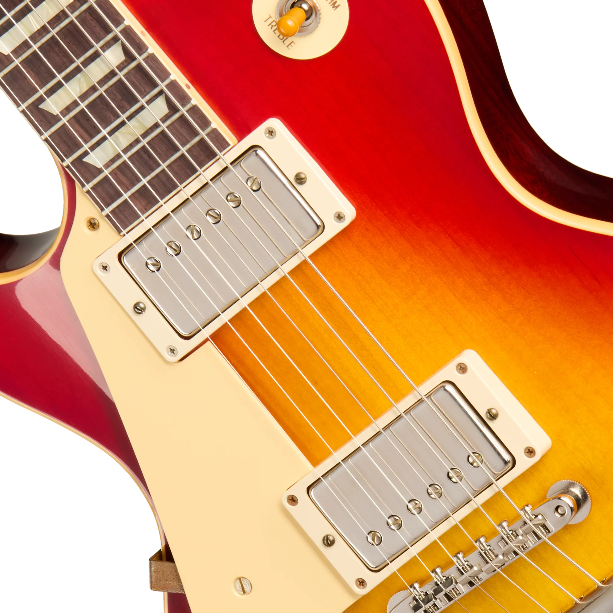Gibson Custom 1958 Les Paul Standard Reissue, Left-Handed, VOS, Washed Cherry Sunburst 7 Gibson Custom 1958 Les Paul Standard Reissue, Left-Handed, VOS, Washed Cherry Sunburst