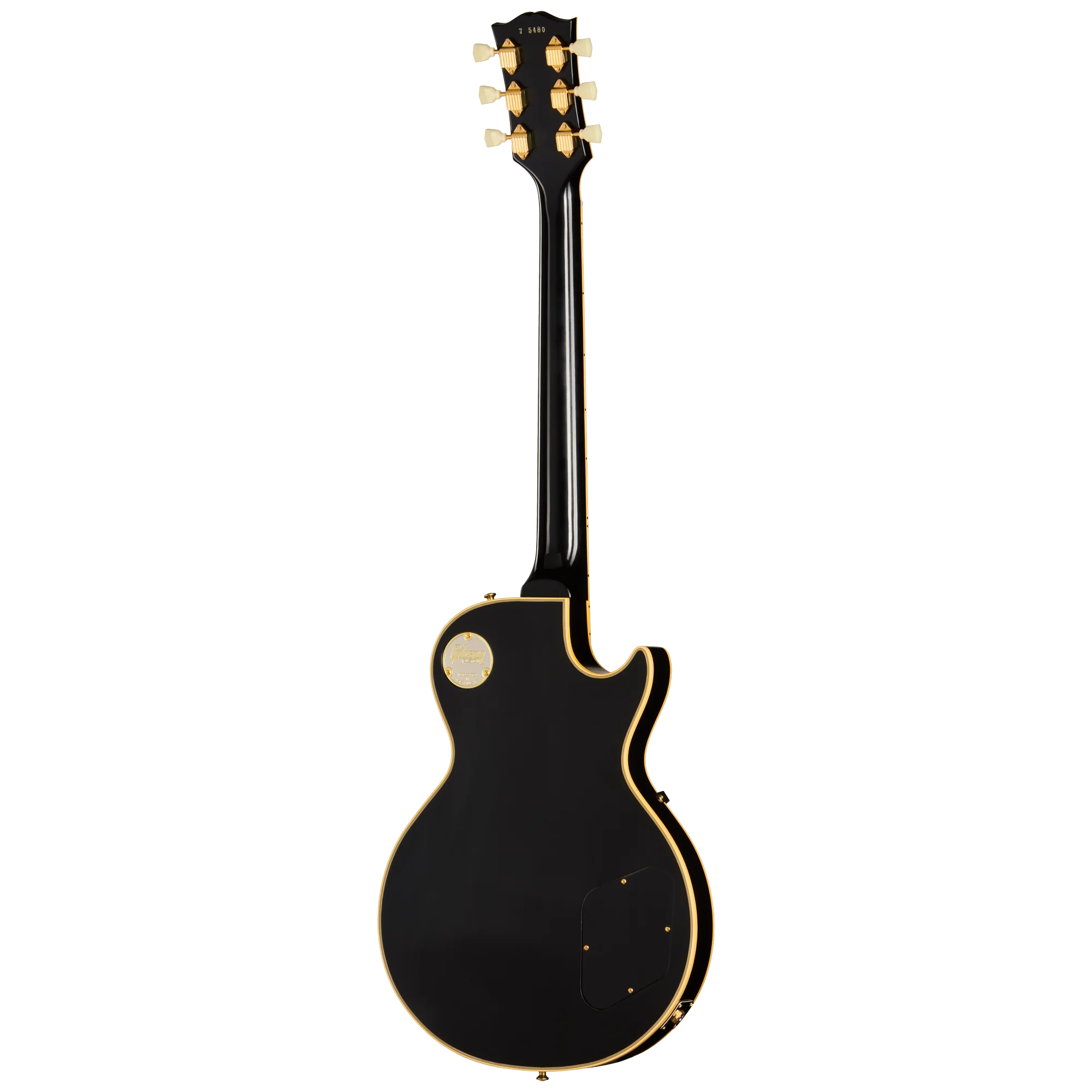 Gibson Custom 1957 Les Paul Custom Reissue 2-Pickup, Left-Handed, VOS, Ebony 5 Gibson Custom 1957 Les Paul Custom Reissue 2-Pickup, Left-Handed, VOS, Ebony