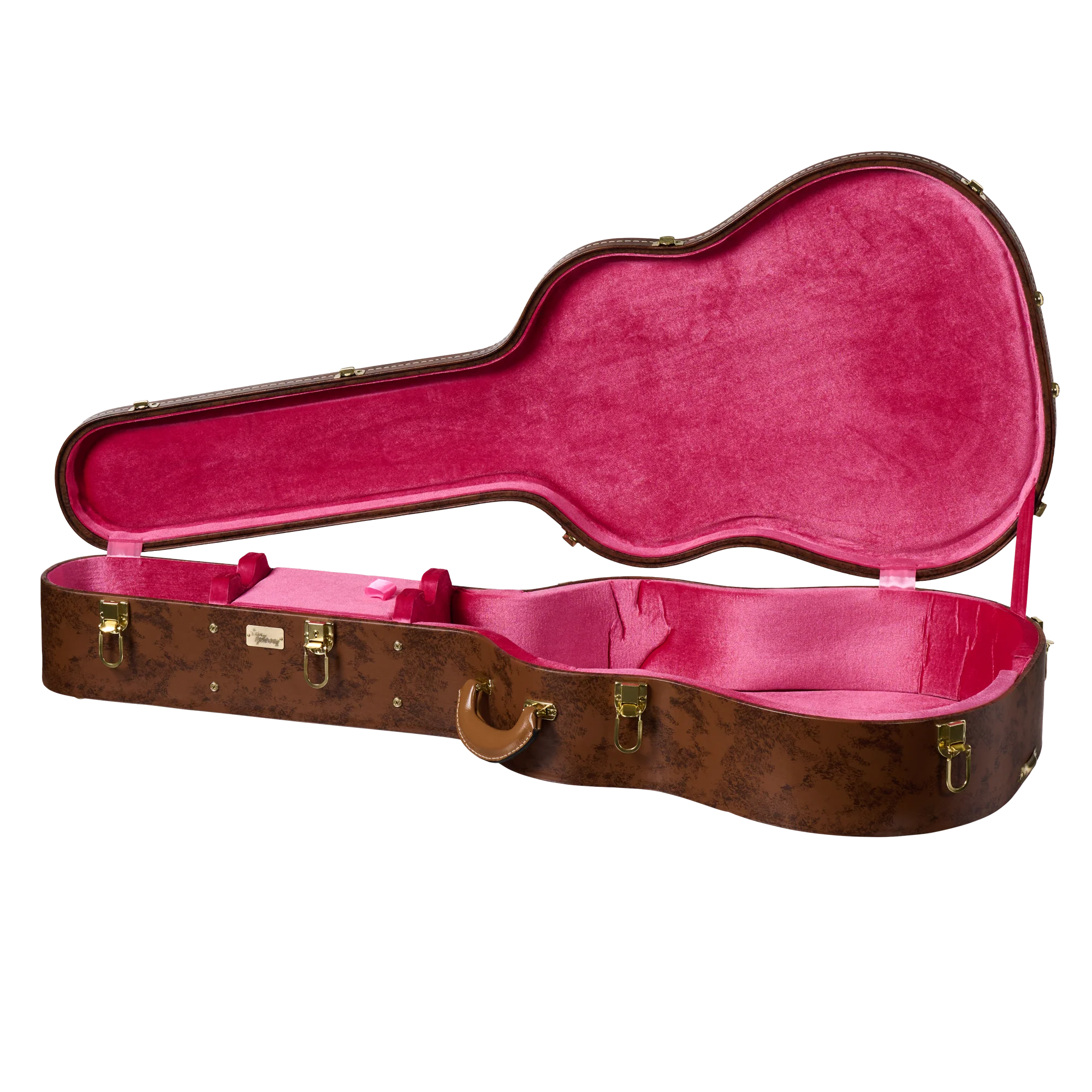 Lifton Historic 50s Hardshell Case, J-45, Brown/Pink 2 Lifton Historic 50s Hardshell Case, J-45, Brown/Pink