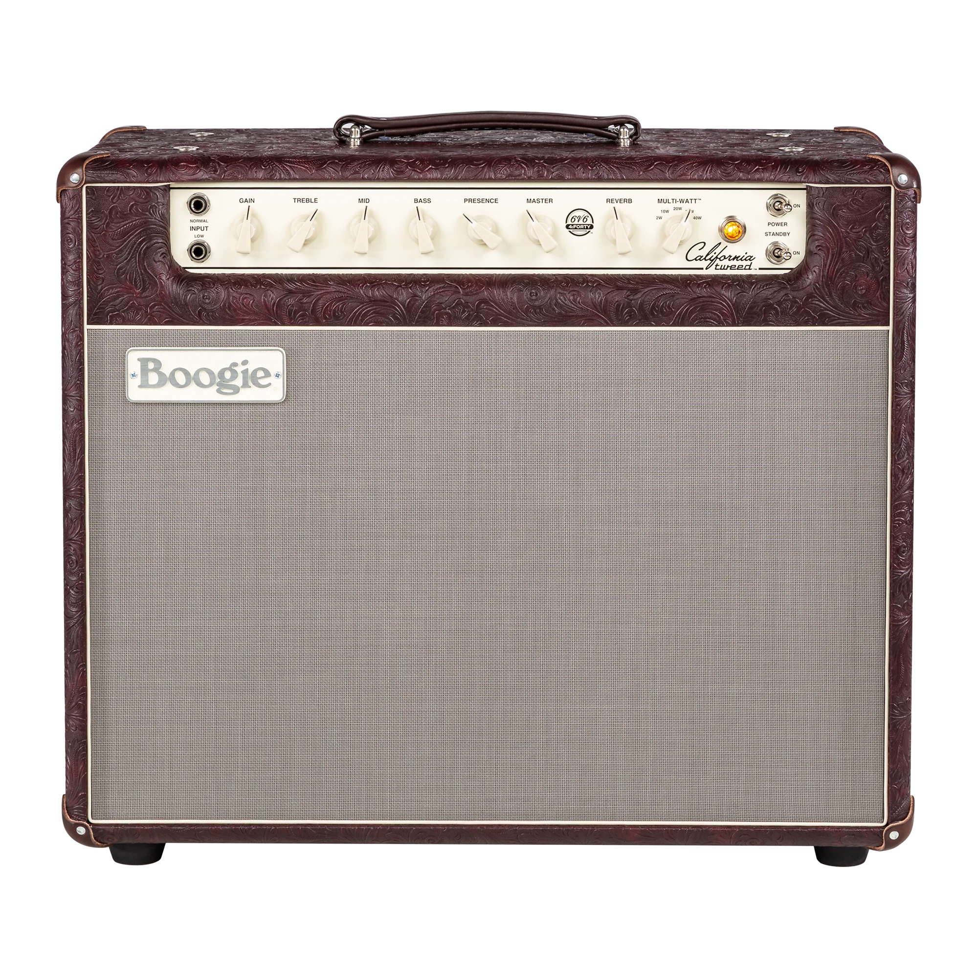 Mesa/Boogie Custom Configured California Tweed 6V6 4:40 1x12 Combo, Wine Buggy Western