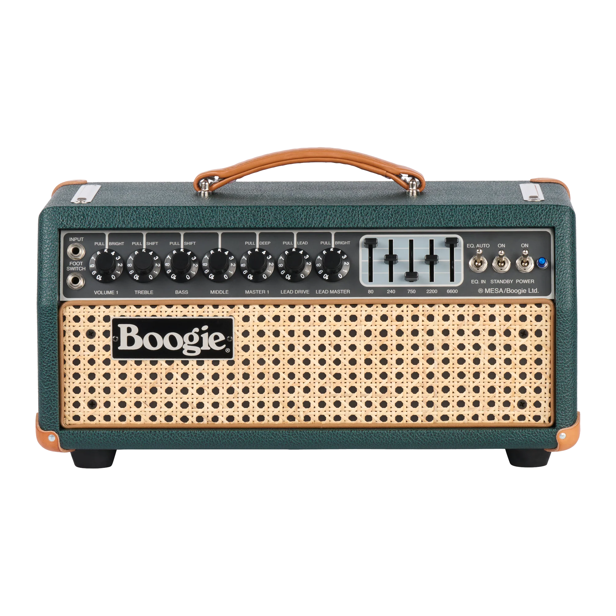 Mesa/Boogie Custom Configured Mark IIC+ Head, Emerald Bronco