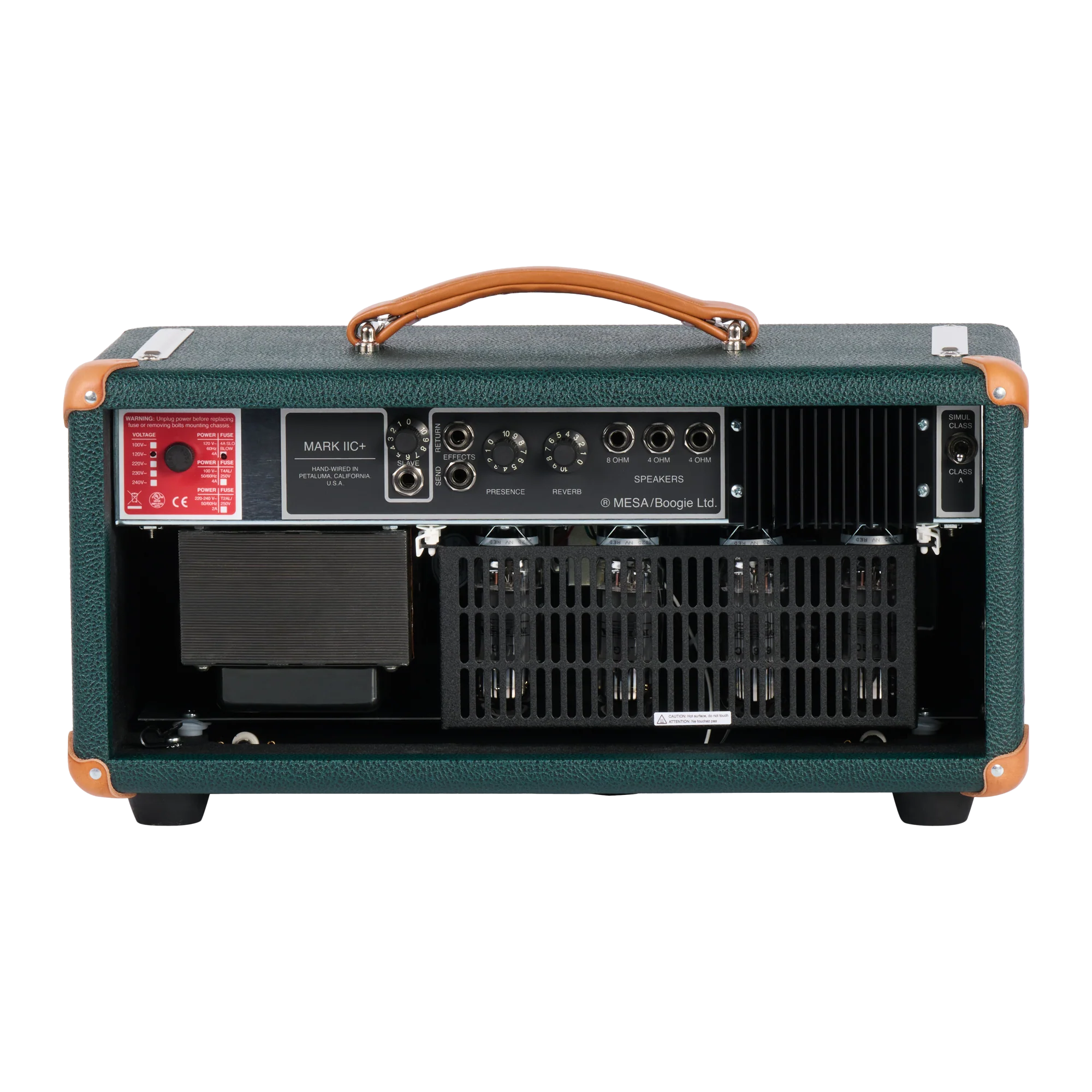 Mesa/Boogie Custom Configured Mark IIC+ Head, Emerald Bronco 2 Mesa/Boogie Custom Configured Mark IIC+ Head, Emerald Bronco