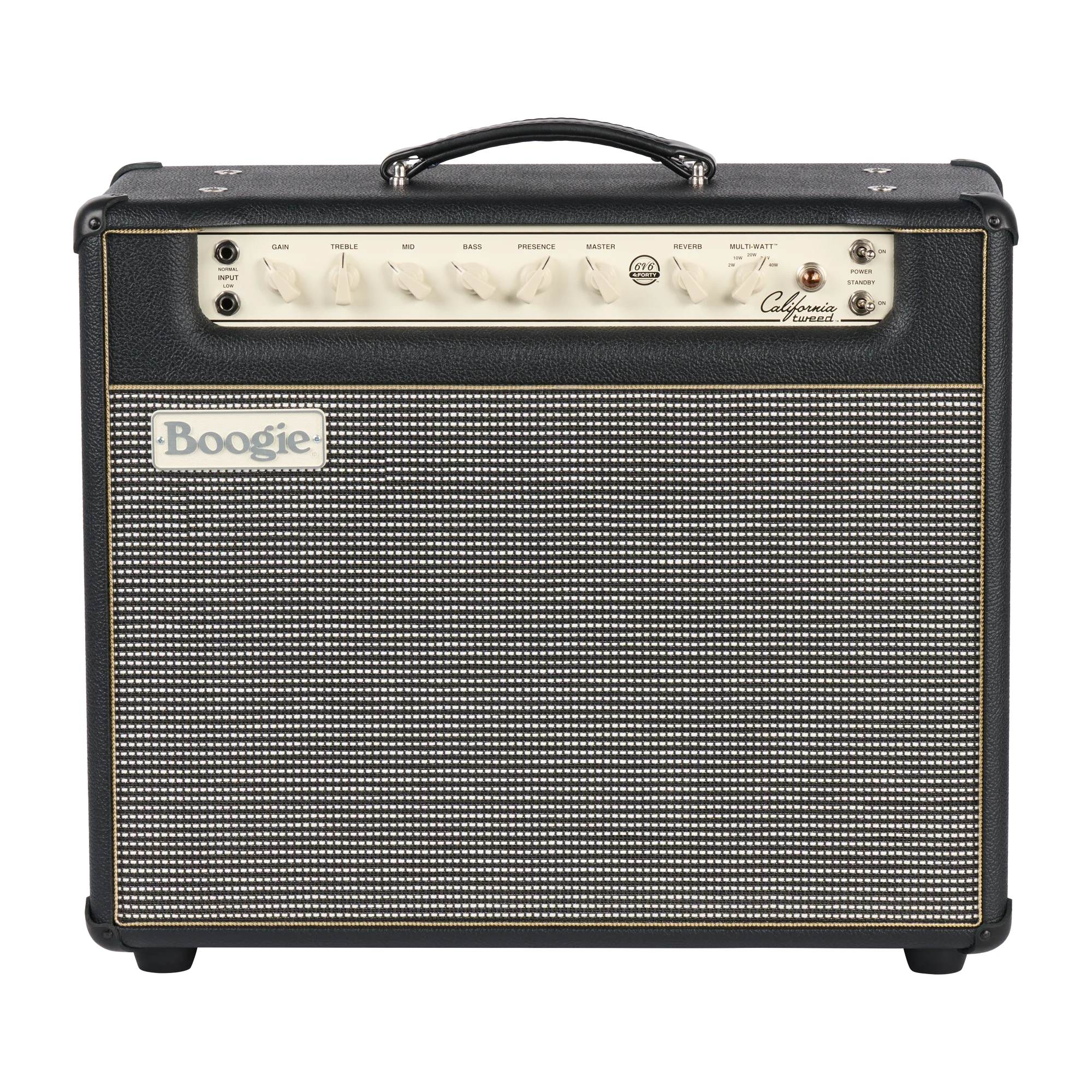 Mesa/Boogie Custom Configured California Tweed 6V6 4:40 1x12 Combo, Black Bronco