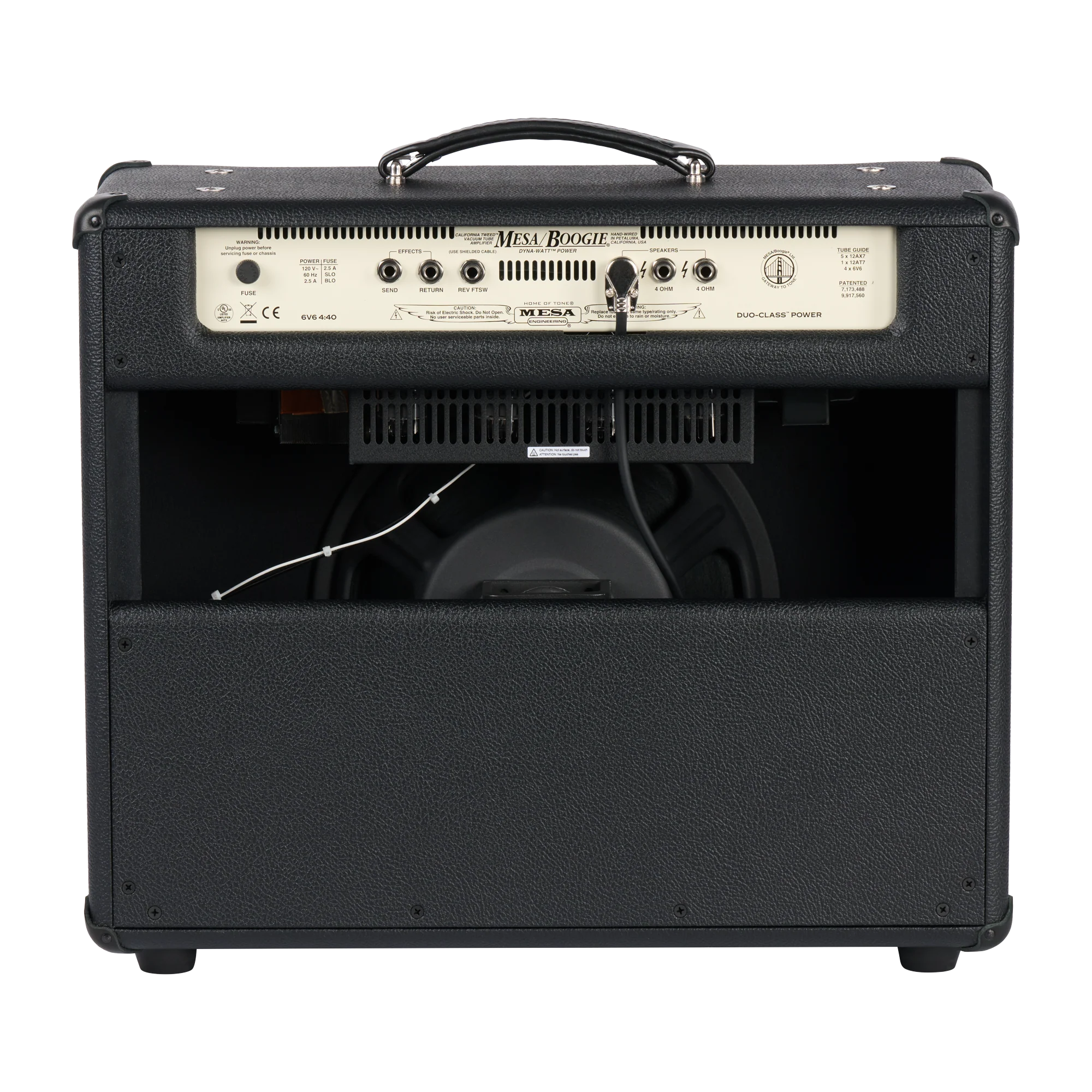 Mesa/Boogie Custom Configured California Tweed 6V6 4:40 1x12 Combo, Black Bronco, UK 2 Mesa/Boogie Custom Configured California Tweed 6V6 4:40 1x12 Combo, Black Bronco