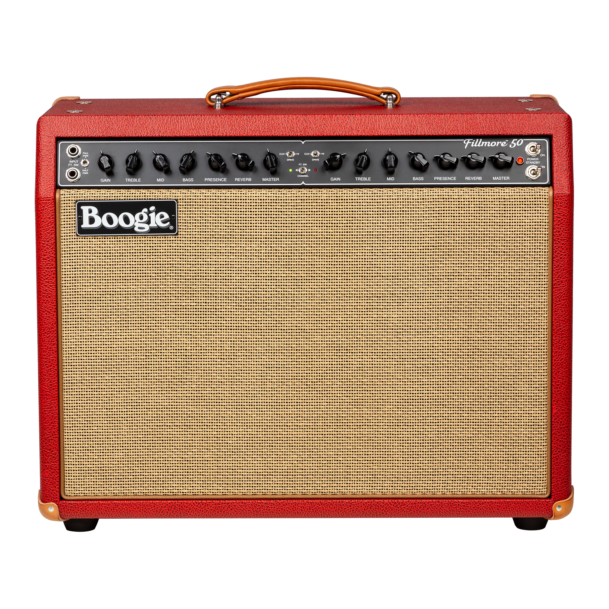 Mesa/Boogie Custom Configured Fillmore 50 1x12 Combo, British Garnet Bronco