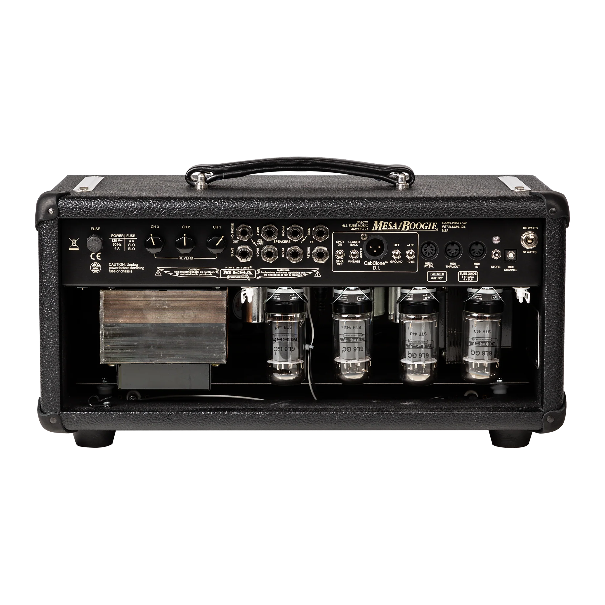 Mesa/Boogie JP-2C Head, Black Bronco 2 Mesa/Boogie JP-2C Head, Black Bronco