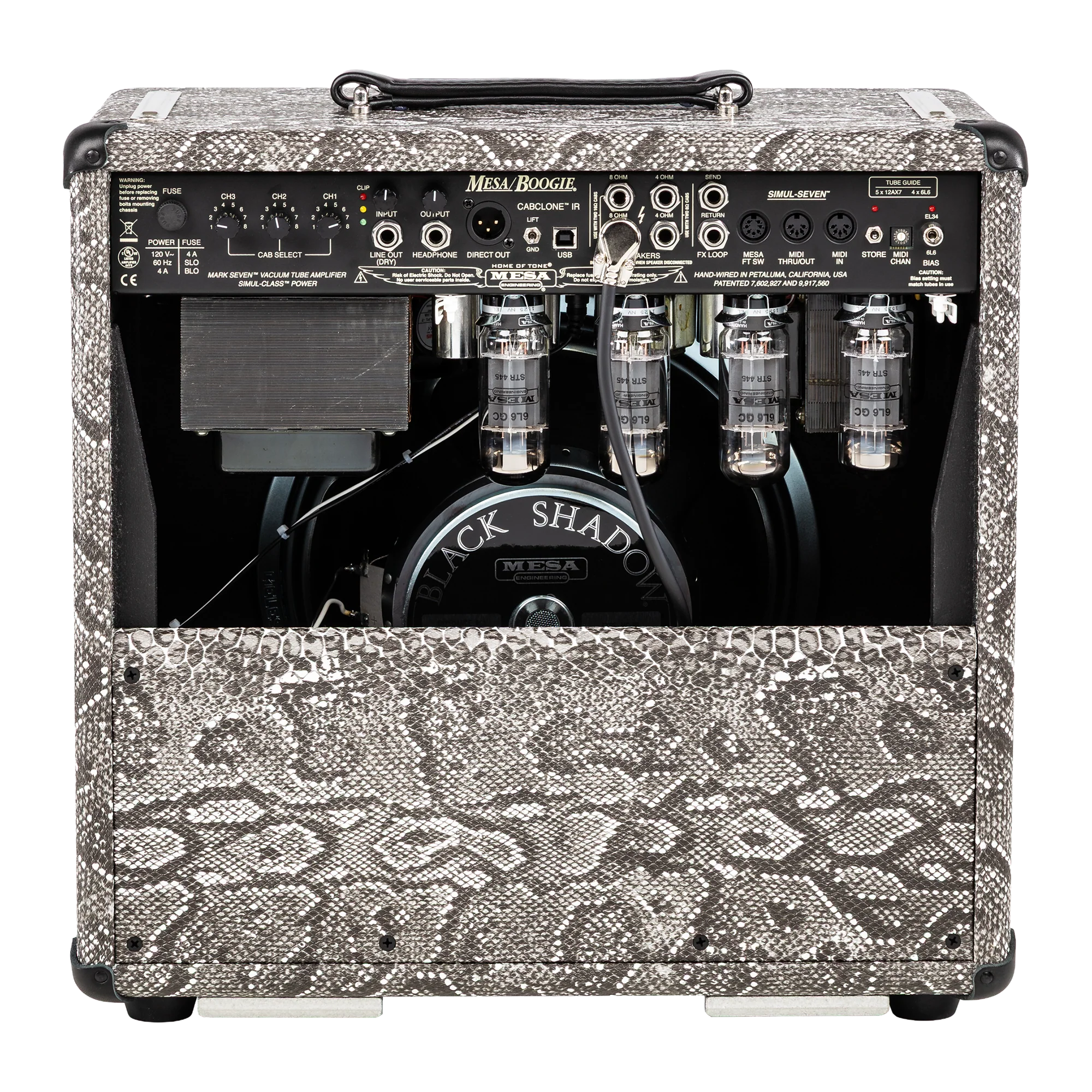 Mesa/Boogie Mark VII 1x12 Combo Custom Configured, Indigo Python 2 Mesa/Boogie Mark VII 1x12 Combo Custom Configured, Indigo Python