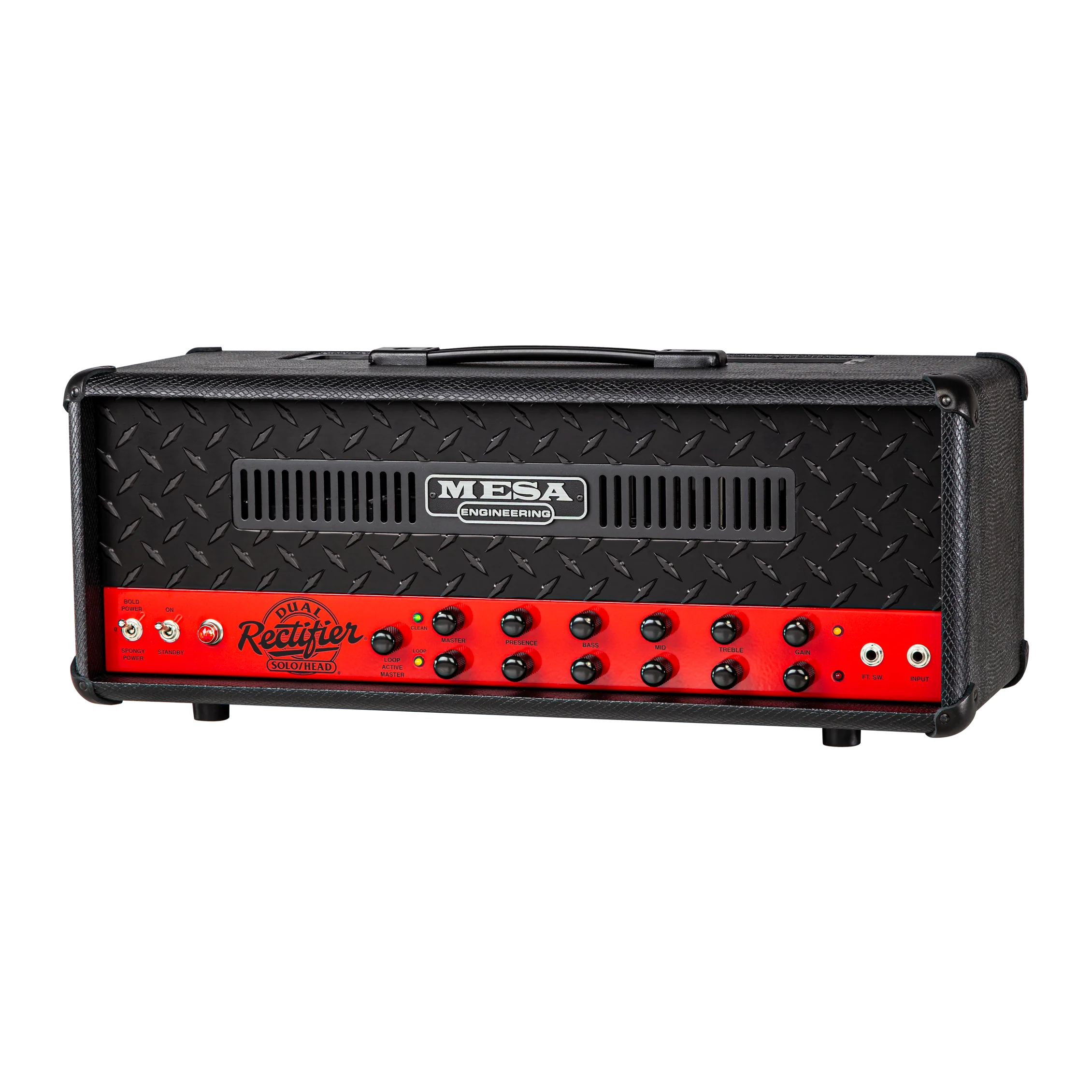 Mesa/Boogie Custom Configured 90s Dual Rectifier Head, Black Snakeskin, Limited 4 Mesa/Boogie Custom Configured 90s Dual Rectifier Head, Black Snakeskin, Limited