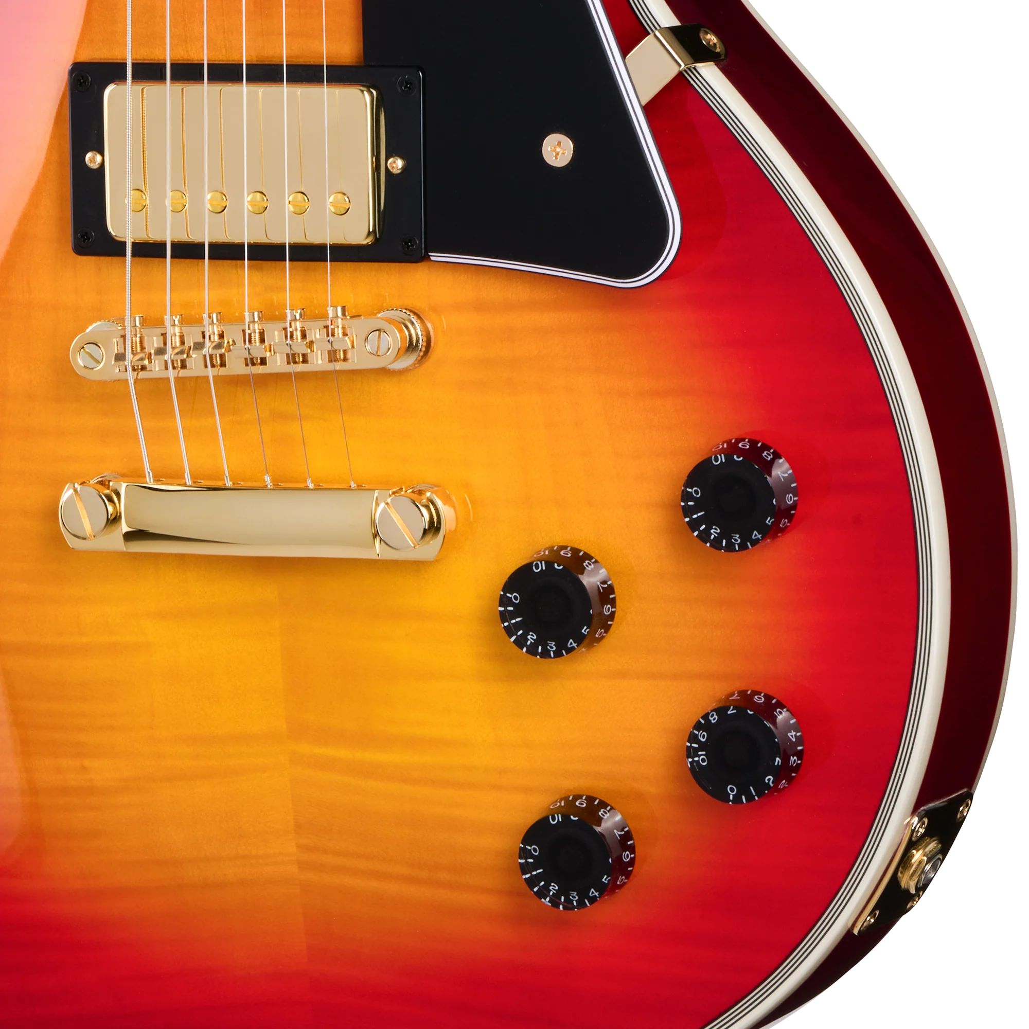 Epiphone Les Paul Custom, Heritage Cherry Sunburst, Exclusive 7 Epiphone Les Paul Custom, Heritage Cherry Sunburst, Exclusive