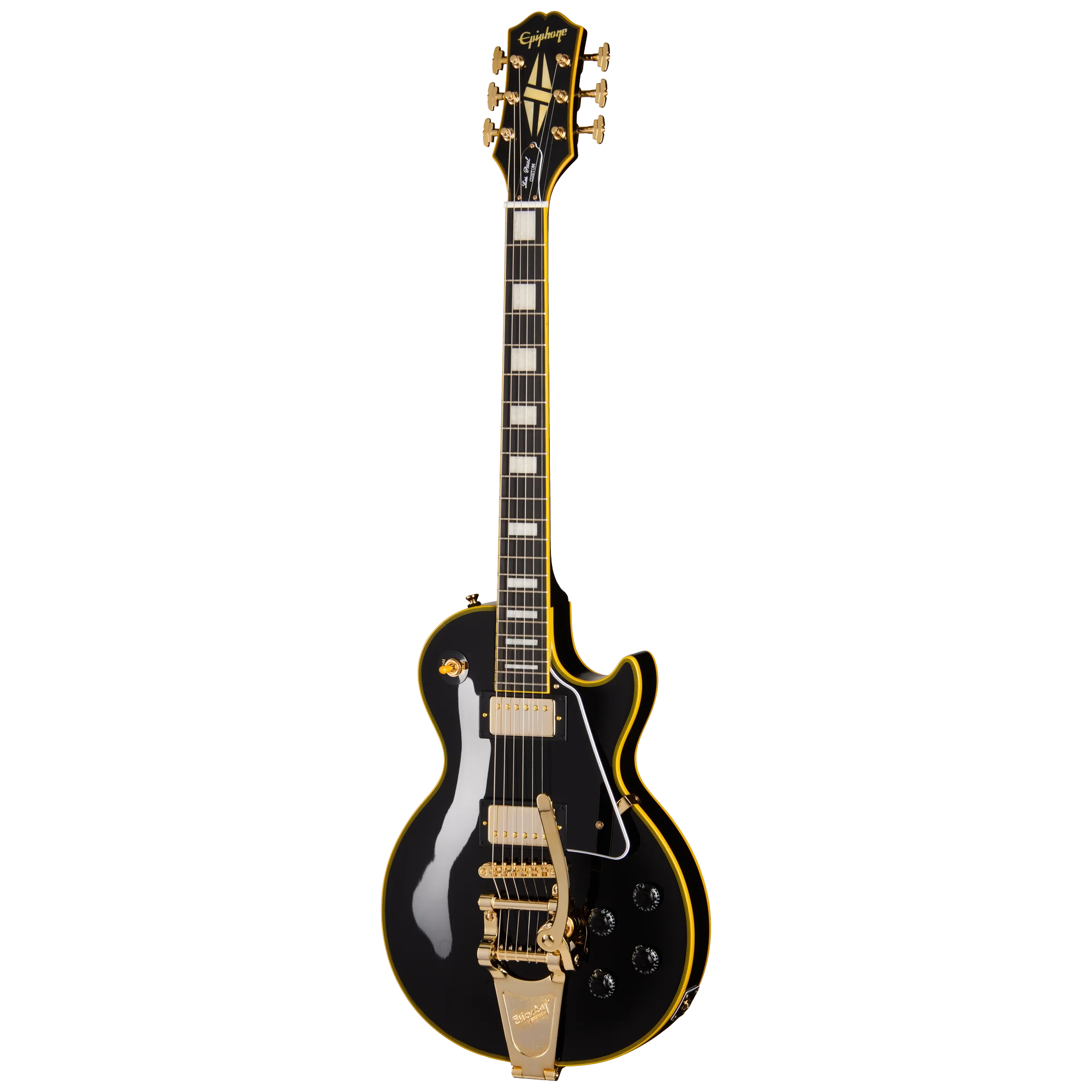 Epiphone Joe Bonamassa 1959 Les Paul Custom, Antique Ebony 3 Epiphone Joe Bonamassa 1959 Les Paul Custom, Antique Ebony