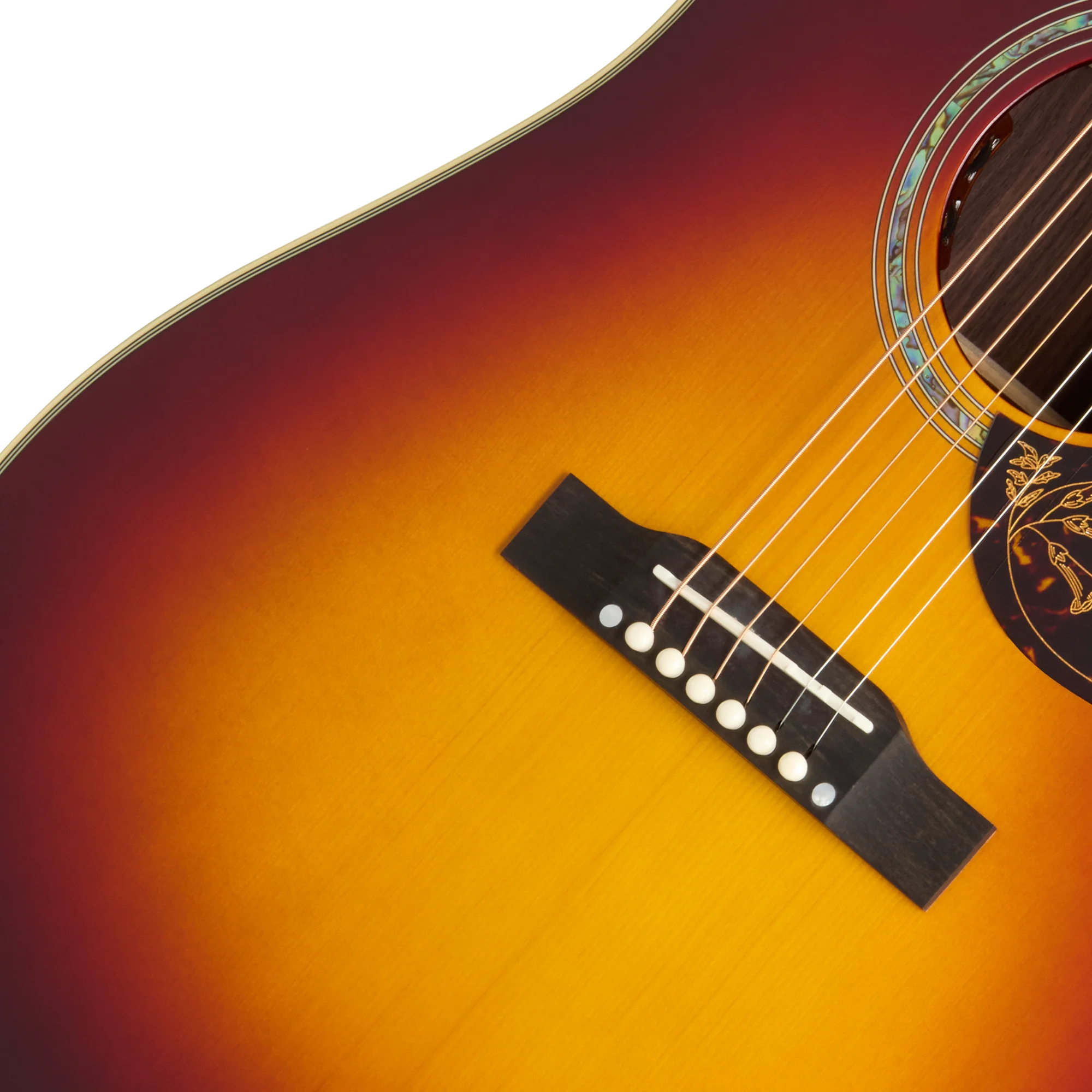 Epiphone IGC Hummingbird Deluxe EC, Autumn Burst 8 Epiphone IGC Hummingbird Deluxe EC, Autumn Burst
